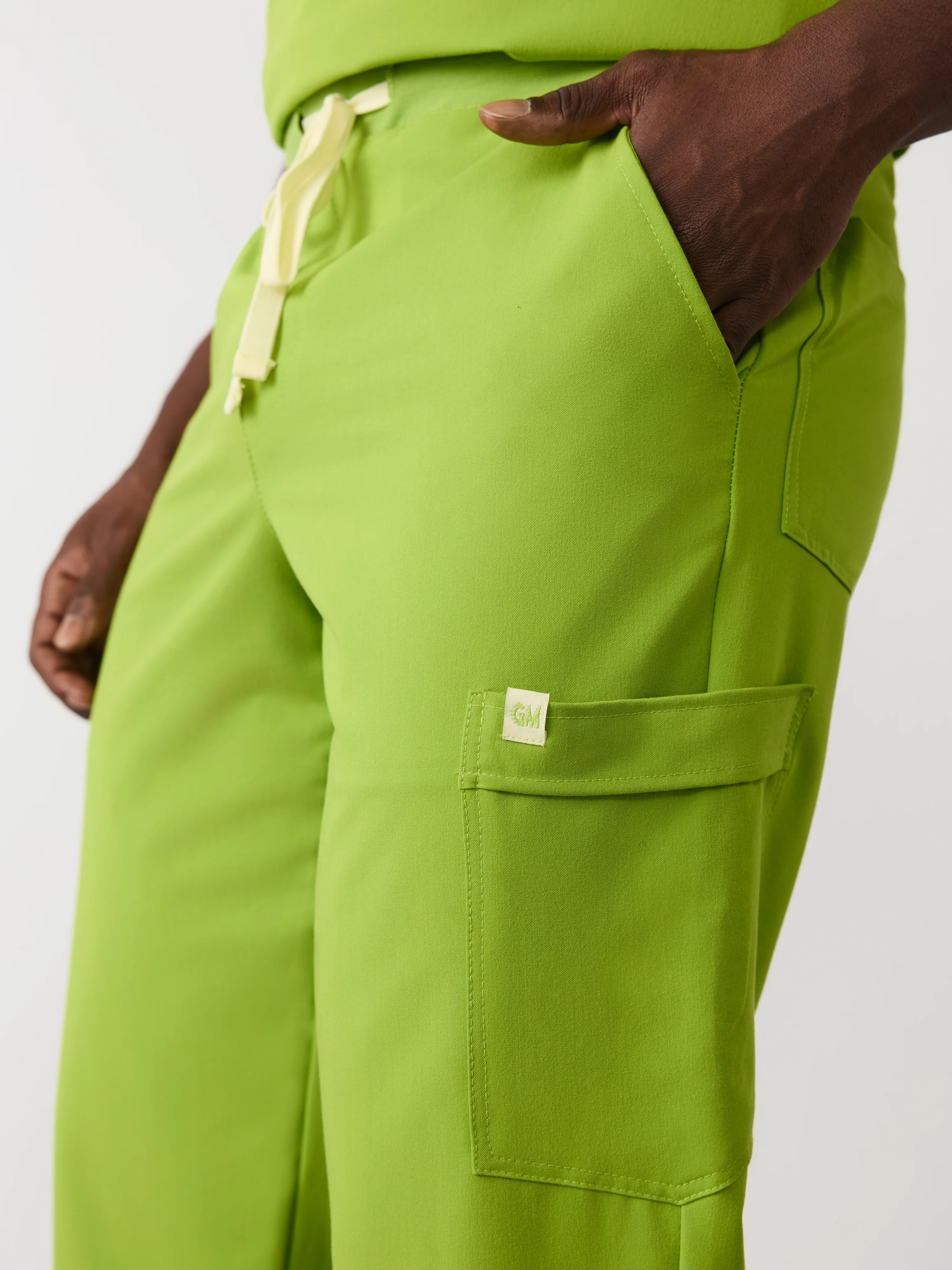 BRUCE RE-GARDE™ - GRUMPY GREEN - Men's Jogger Pants - SILVADUR™ - Final Sale - Image 3