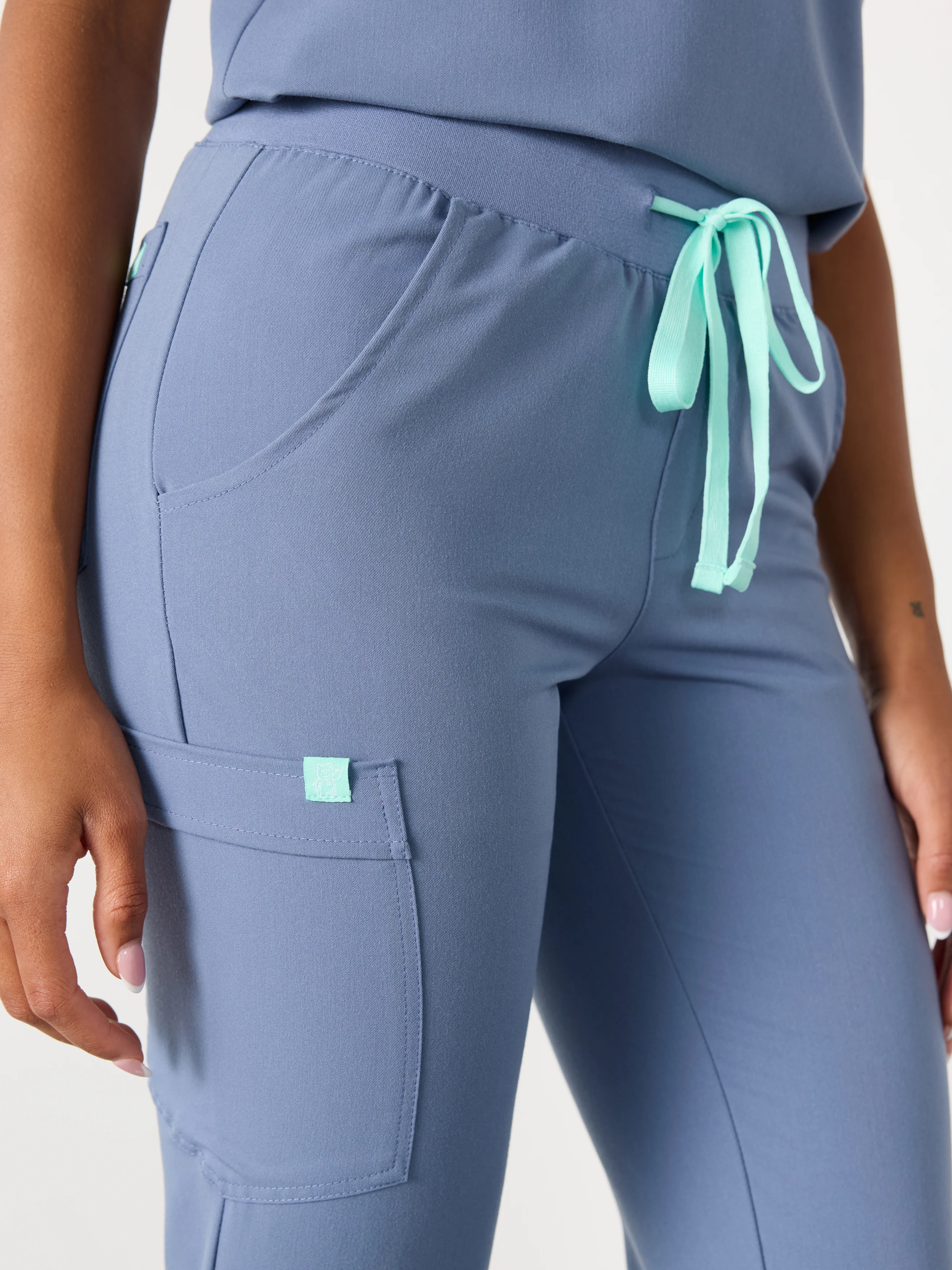 DEMI RE-GARDEâ„¢ - BLUE HORIZON - Jogger Scrub Pants - SILVADURâ„¢ - Final Sale - Image 3