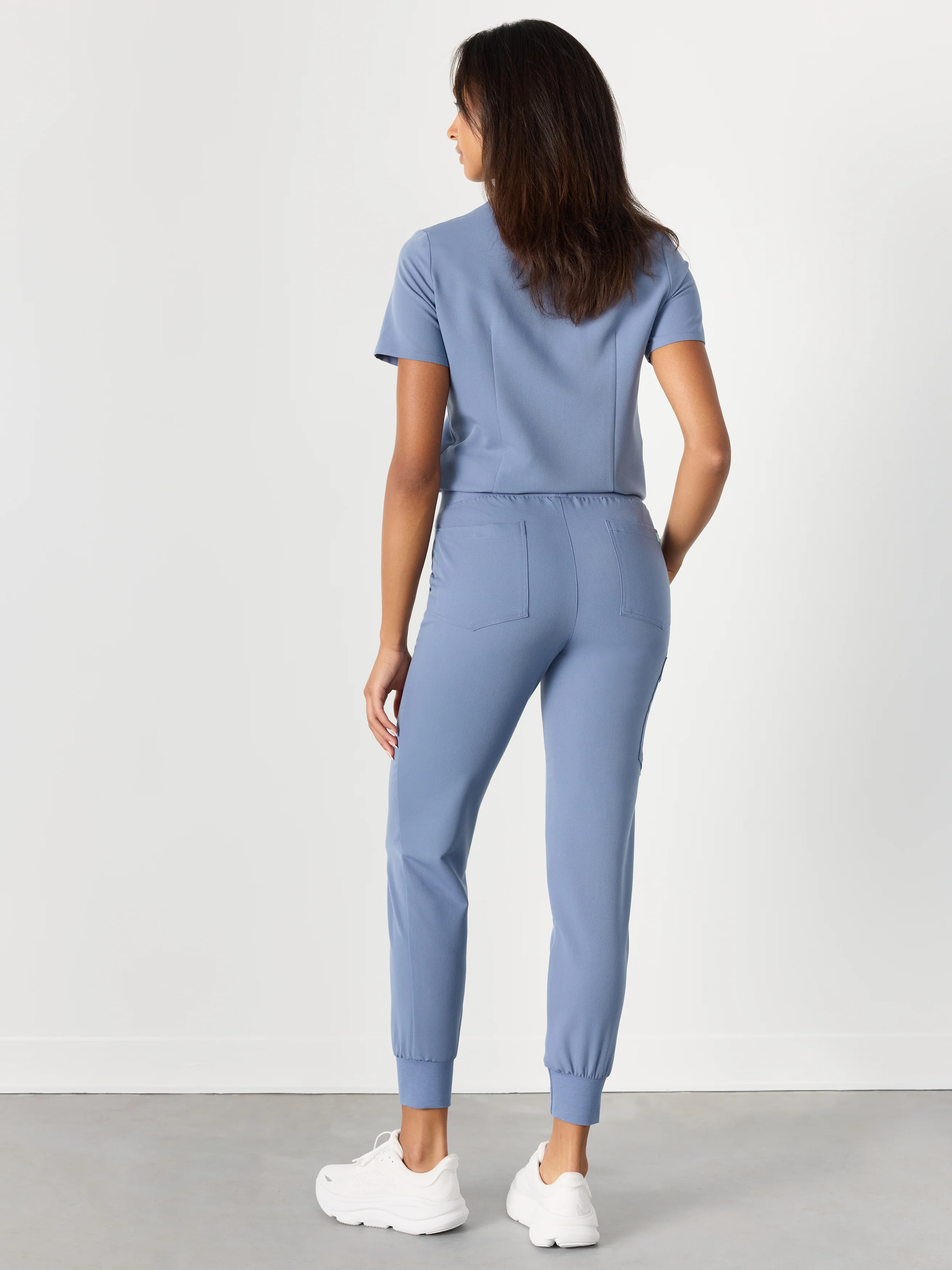 DEMI RE-GARDEâ„¢ - BLUE HORIZON - Jogger Scrub Pants - SILVADURâ„¢ - Final Sale - Image 4
