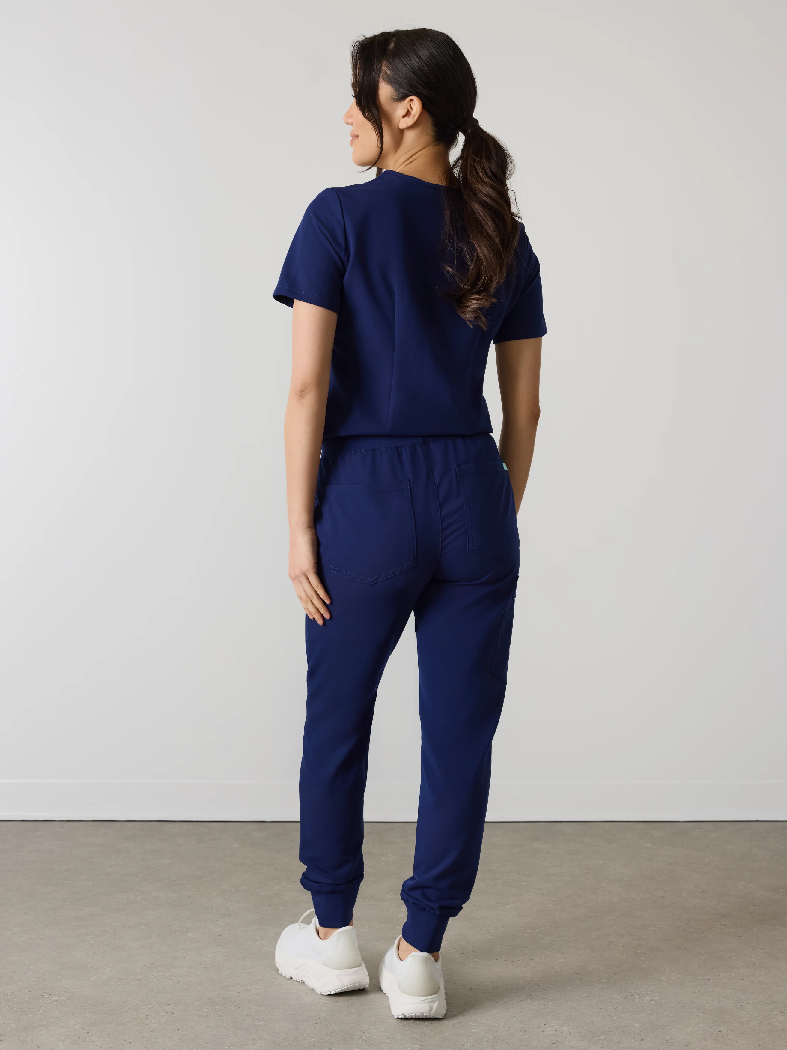DEMI RE-GARDE™ - MODERN NAVY - Jogger Scrub Pants - SILVADUR™ - Image 4