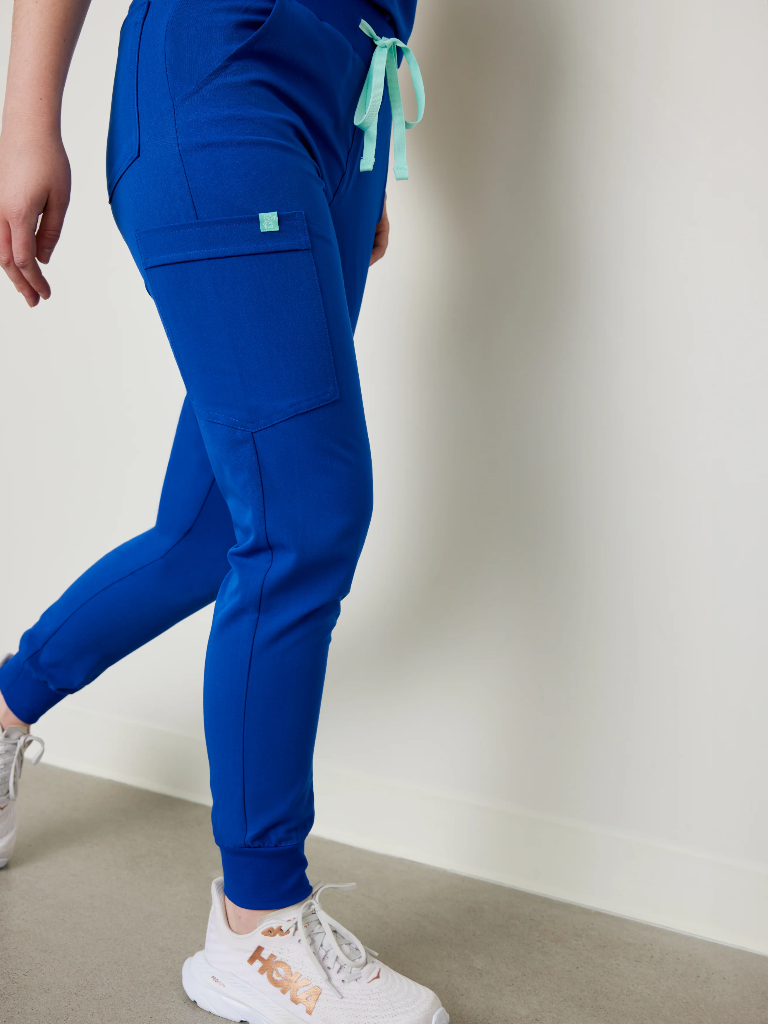 DEMI RE-GARDE™ - ROYAL BLUE - Jogger Scrub Pants - SILVADUR™ - Image 3