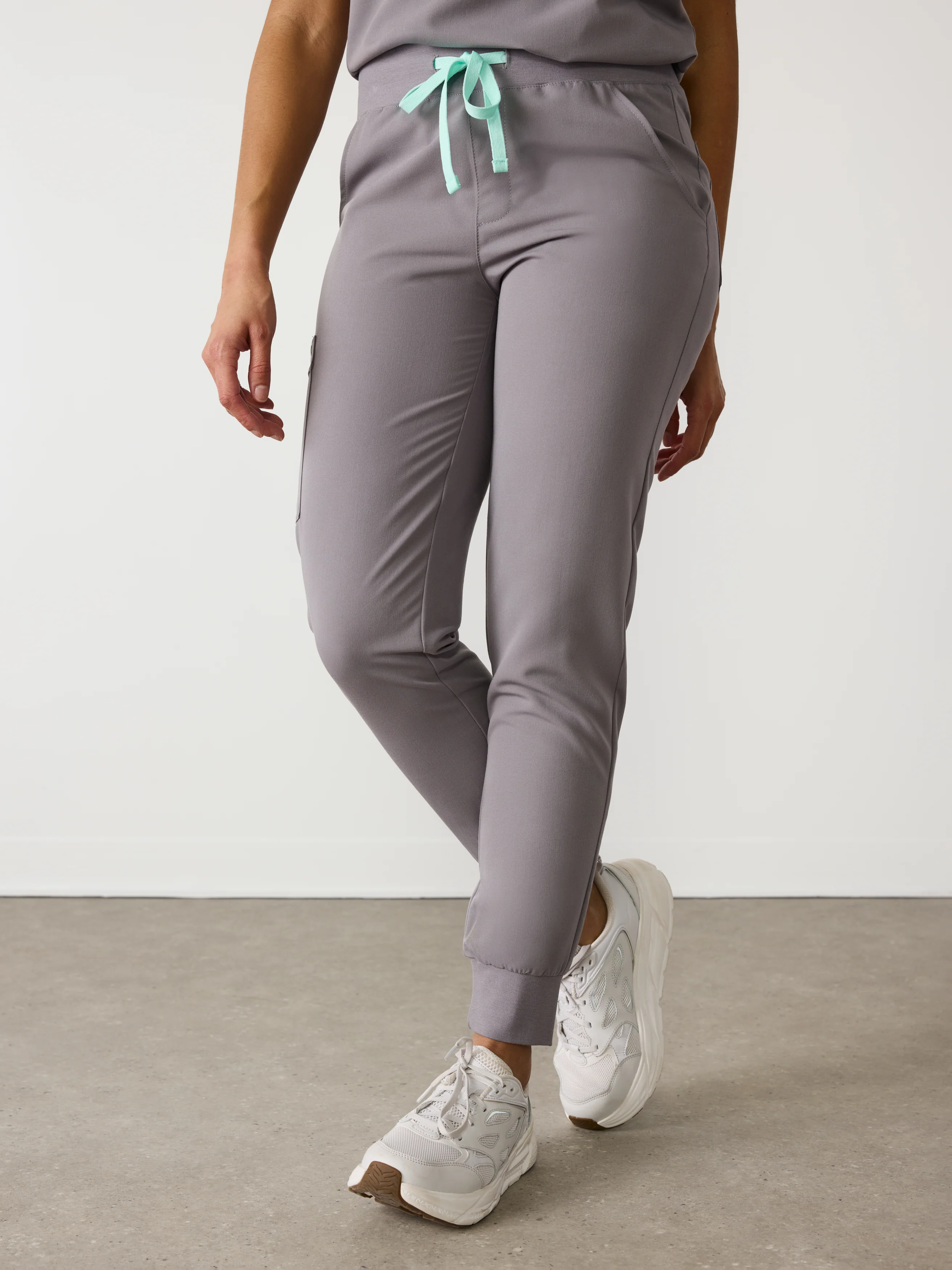 DEMI RE-GARDE™ - ECLIPSE GREY - Jogger Scrub Pants - SILVADUR™ - Image 2