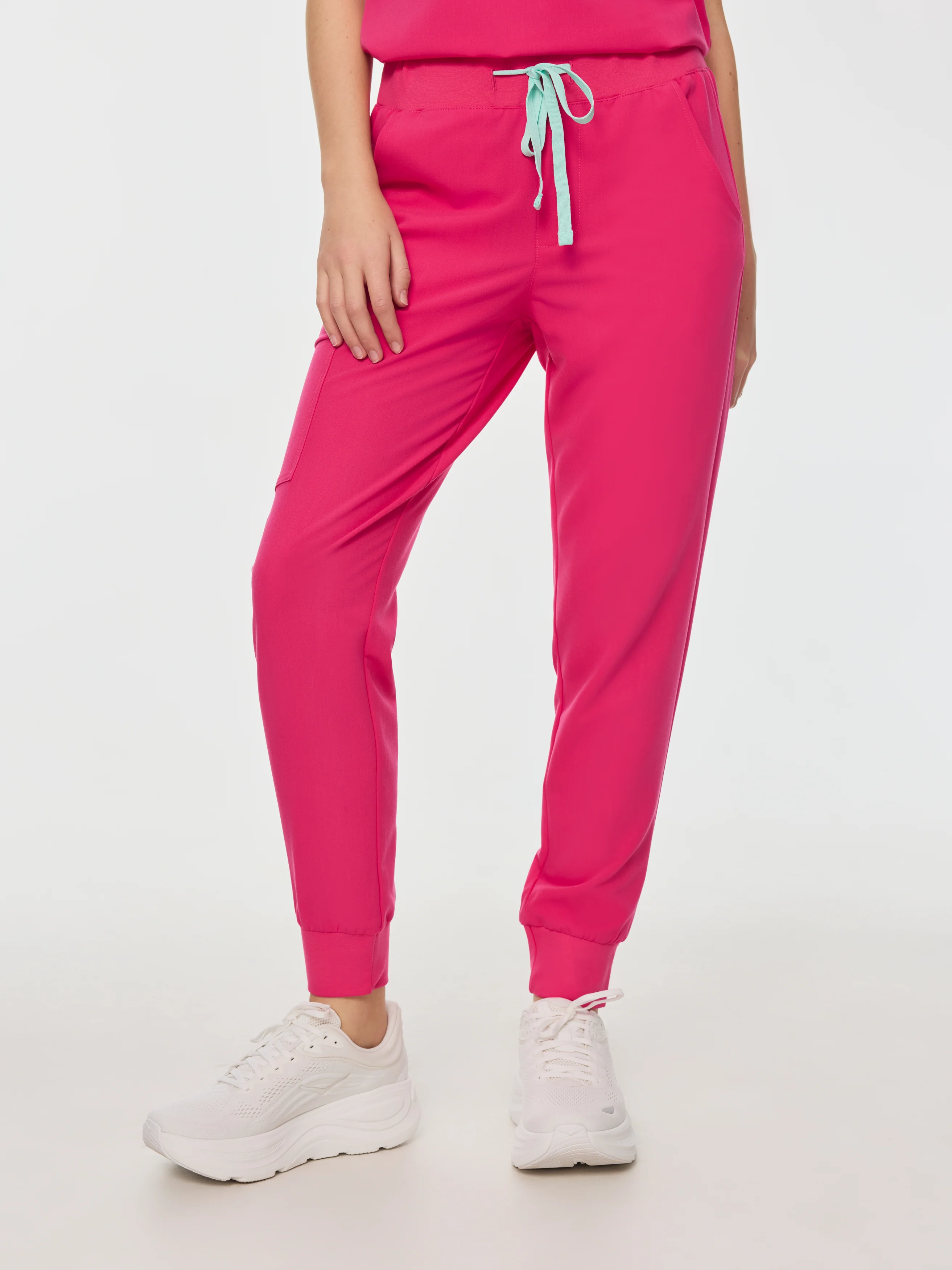 DEMI RE-GARDEâ„¢ - PINK CRUSH - Jogger Scrub Pants - SILVADURâ„¢ - Image 3