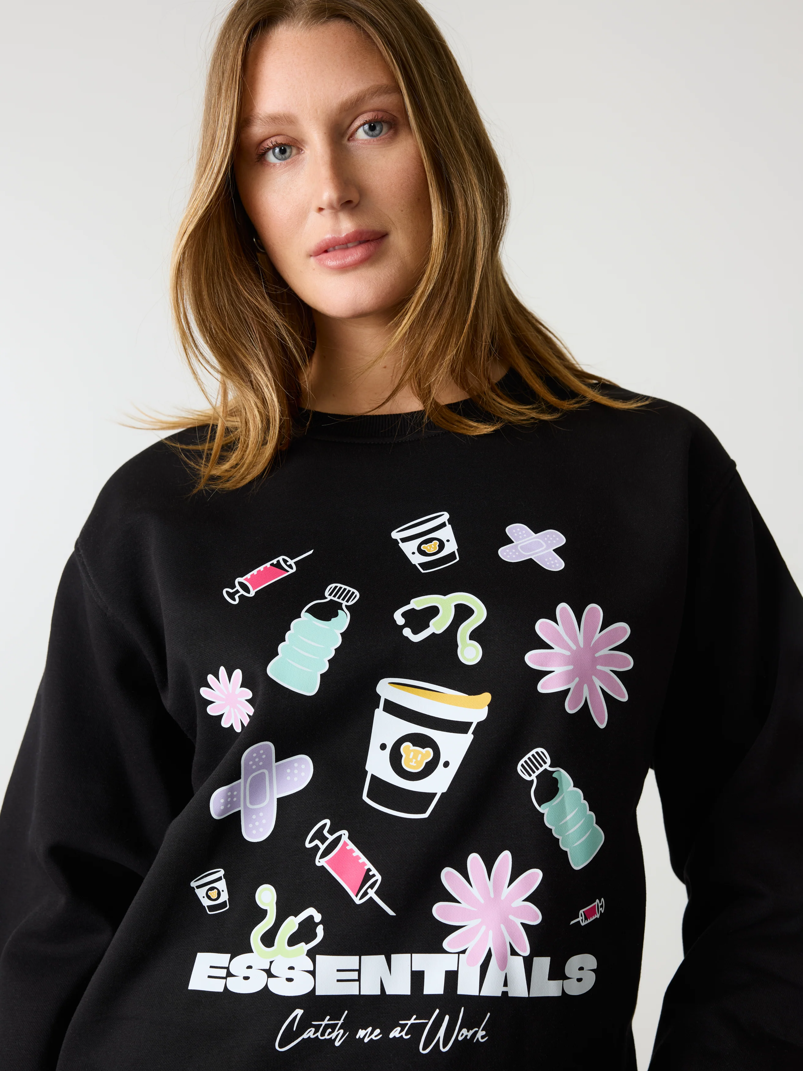 Essentials - Crewneck Black - Image 2
