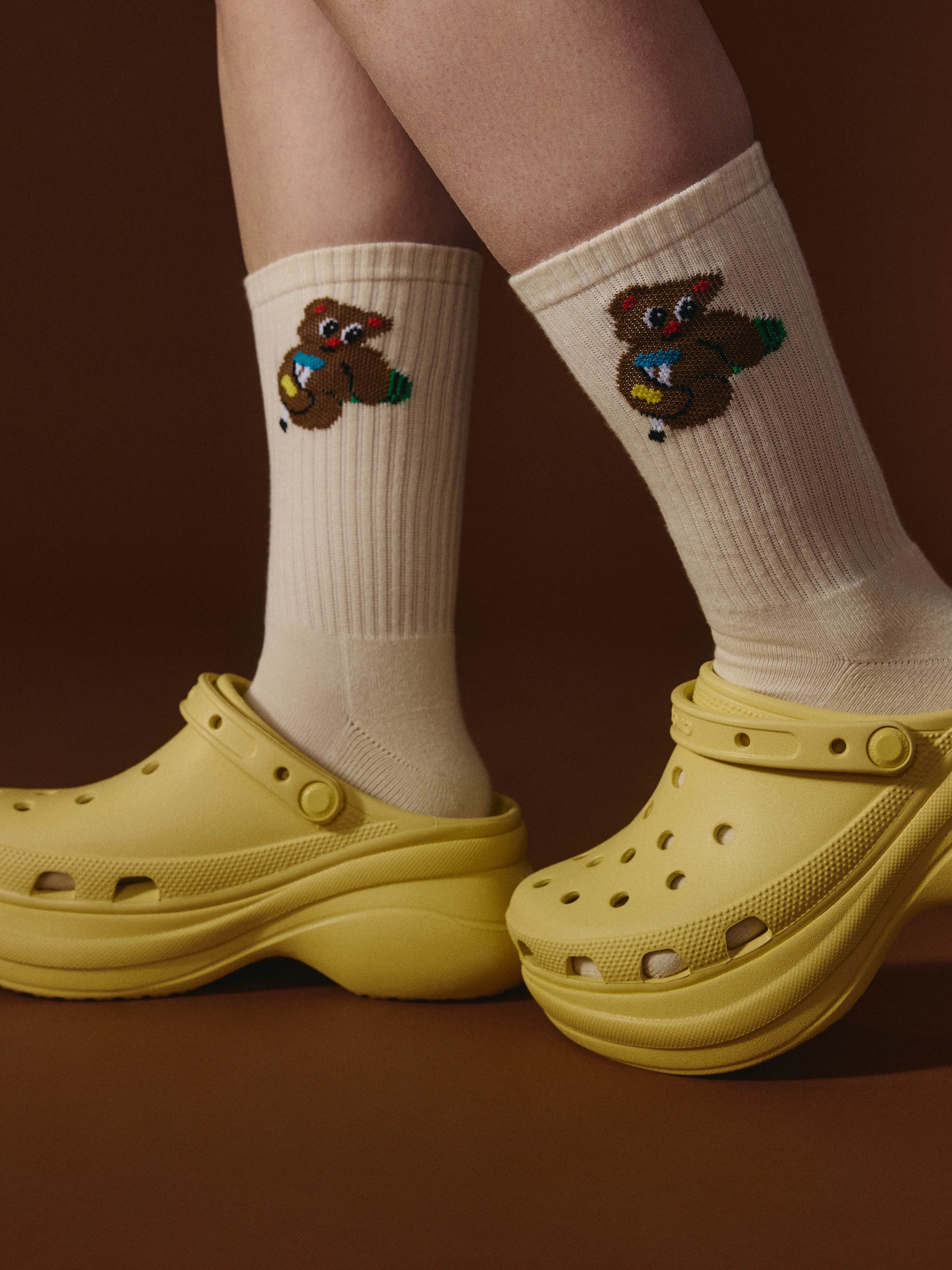 G-M x Pony - Comfy Socks - ''Teddy''