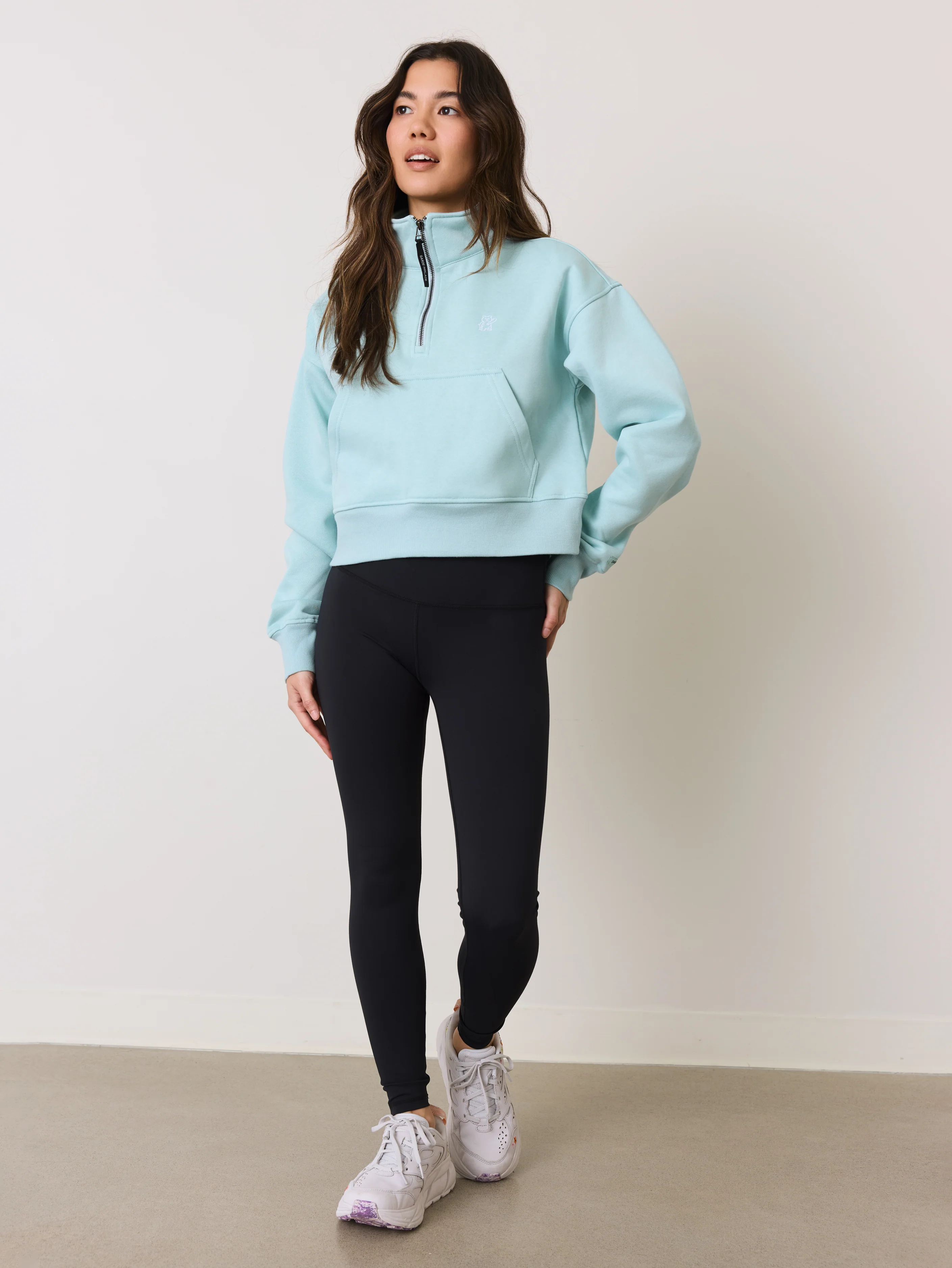 Half Zip Vest - Mint - Image 2