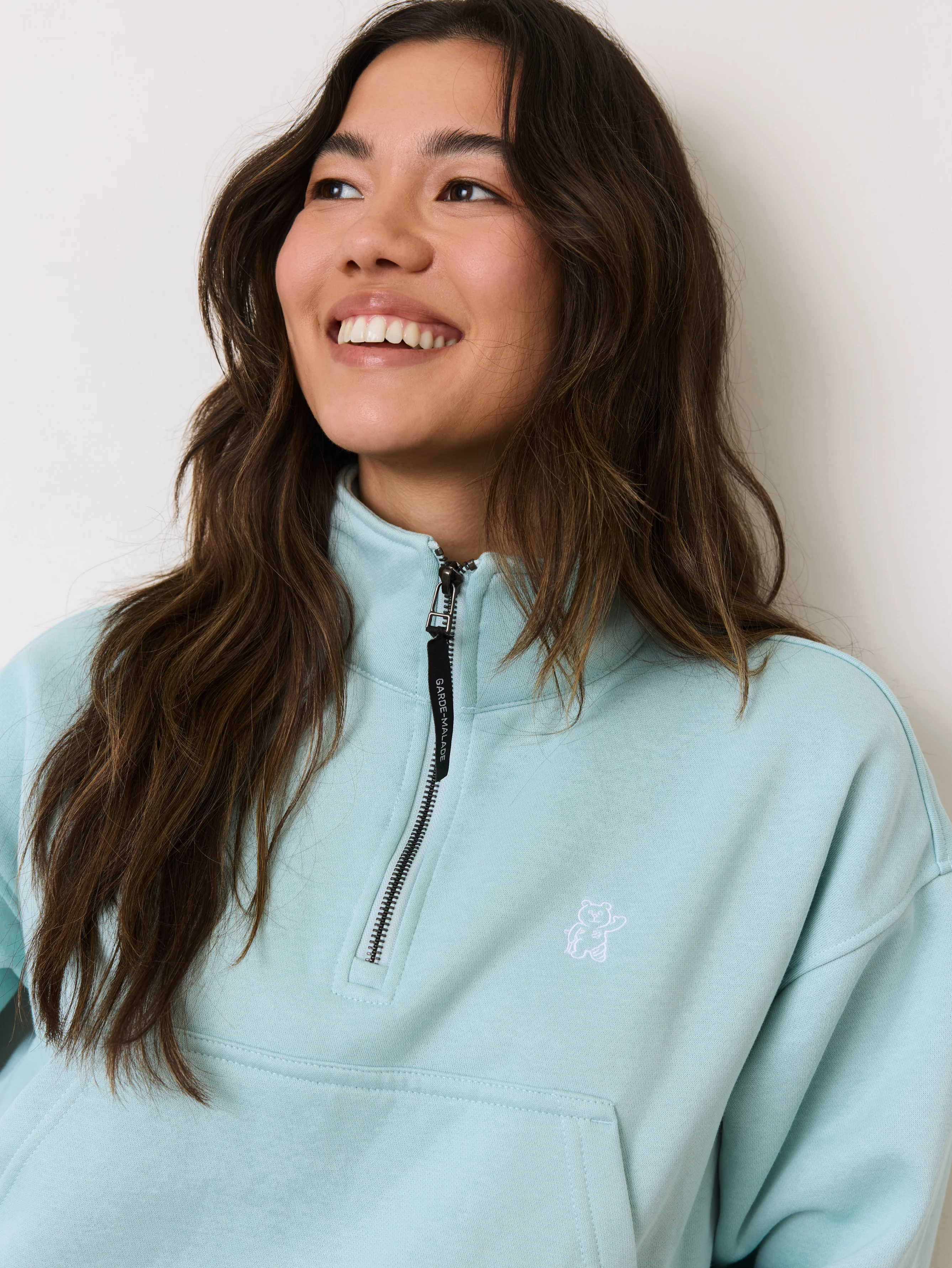 Half Zip Vest - Mint - Image 3
