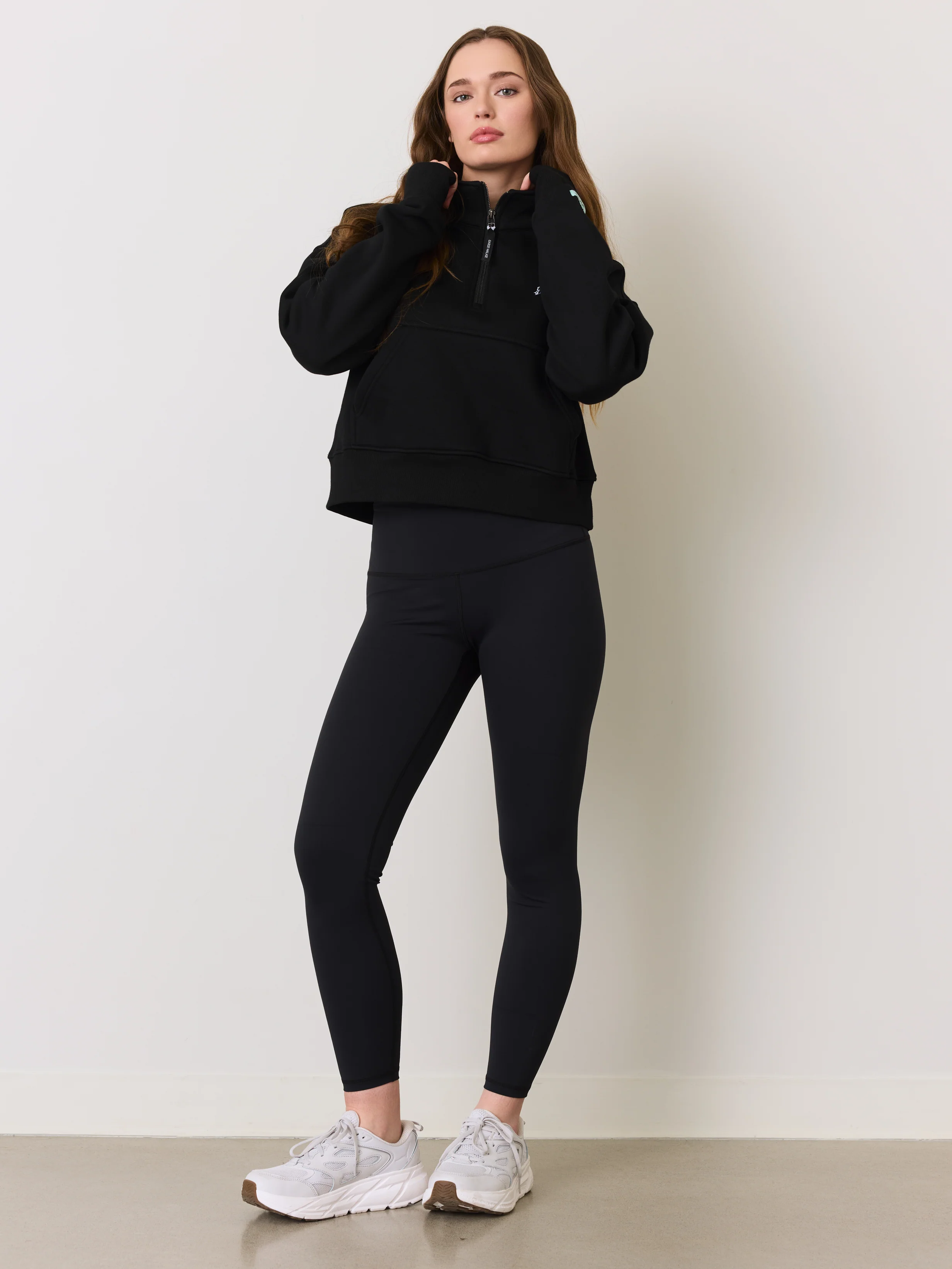 Half Zip Vest - Black - Image 2