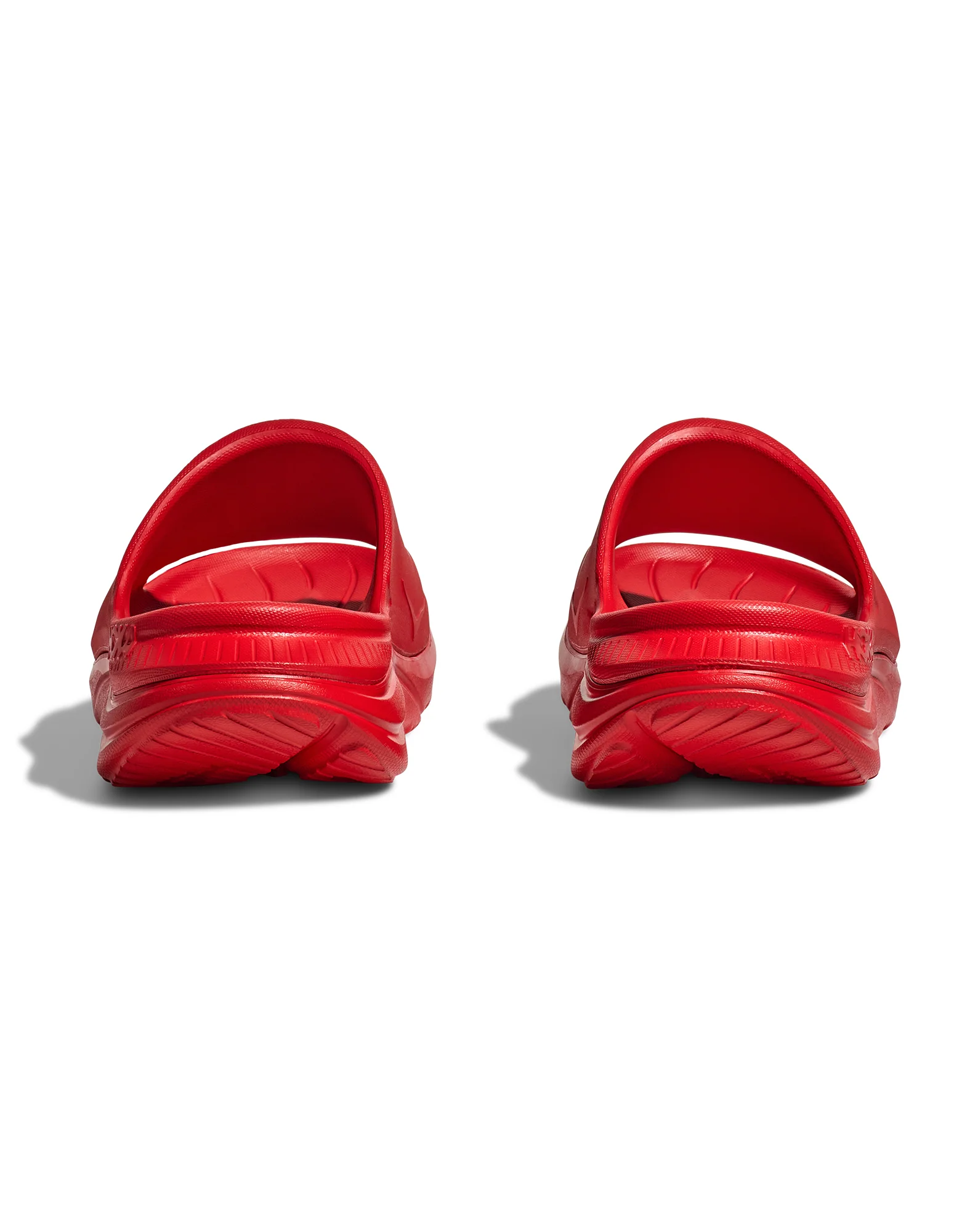 Hoka Ora Athletic Slide Unisexe Vermillion / White - Image 4