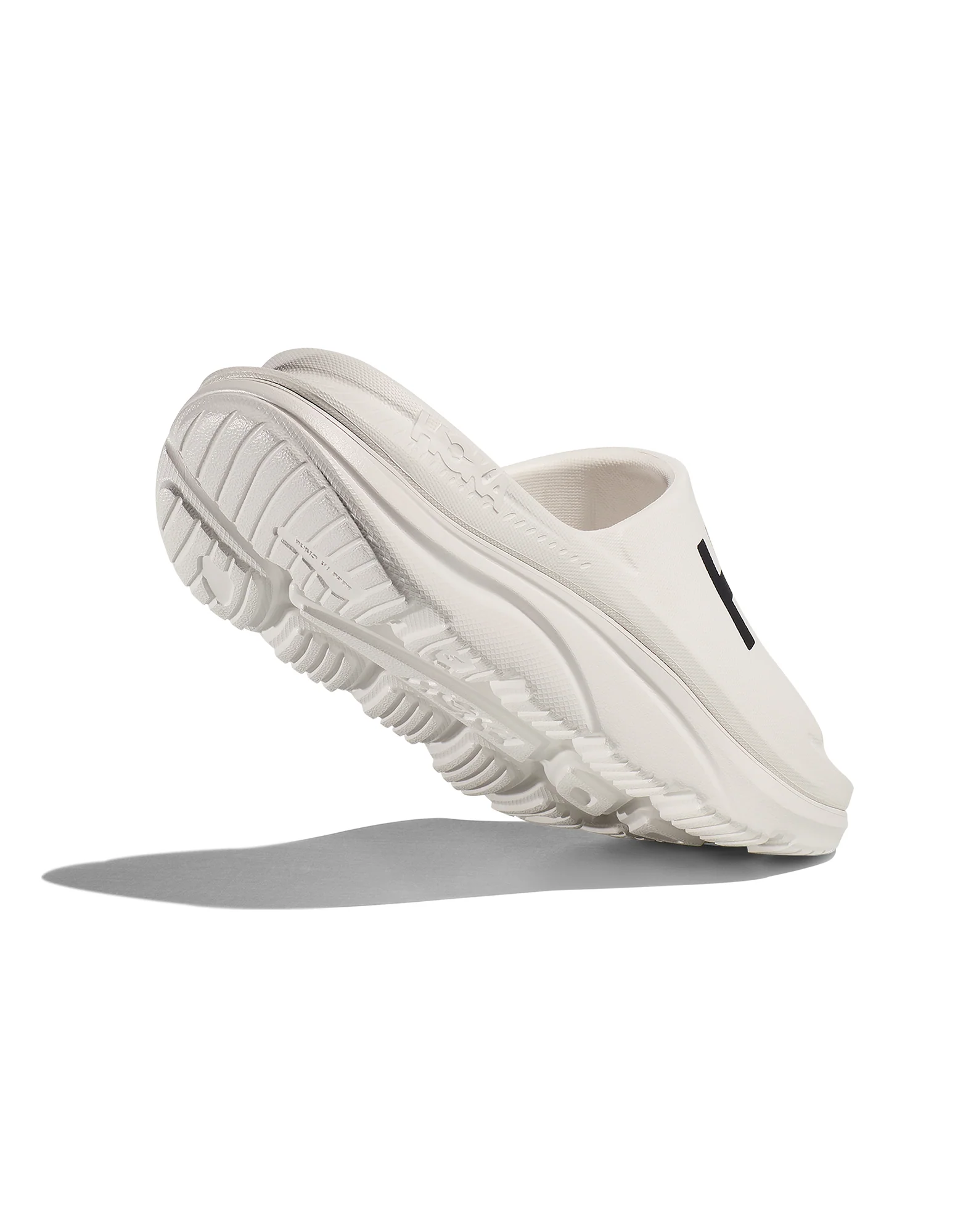 Hoka Ora Athletic Slide Unisexe White / Black - Image 4