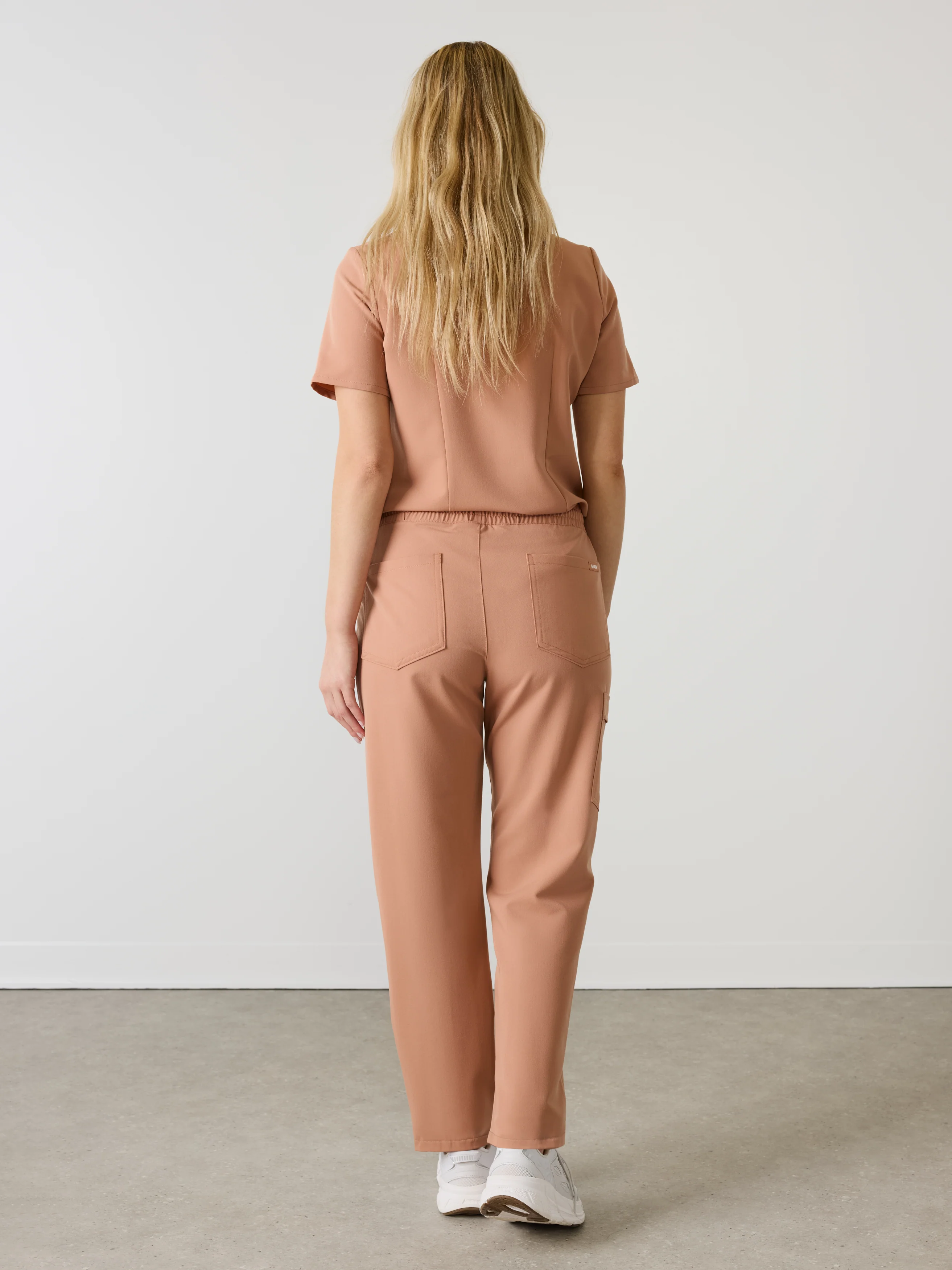 JULIETA RE-GARDE™ - MOCHA - Straight Cut Scrub Pants - SILVADUR™ - Image 4