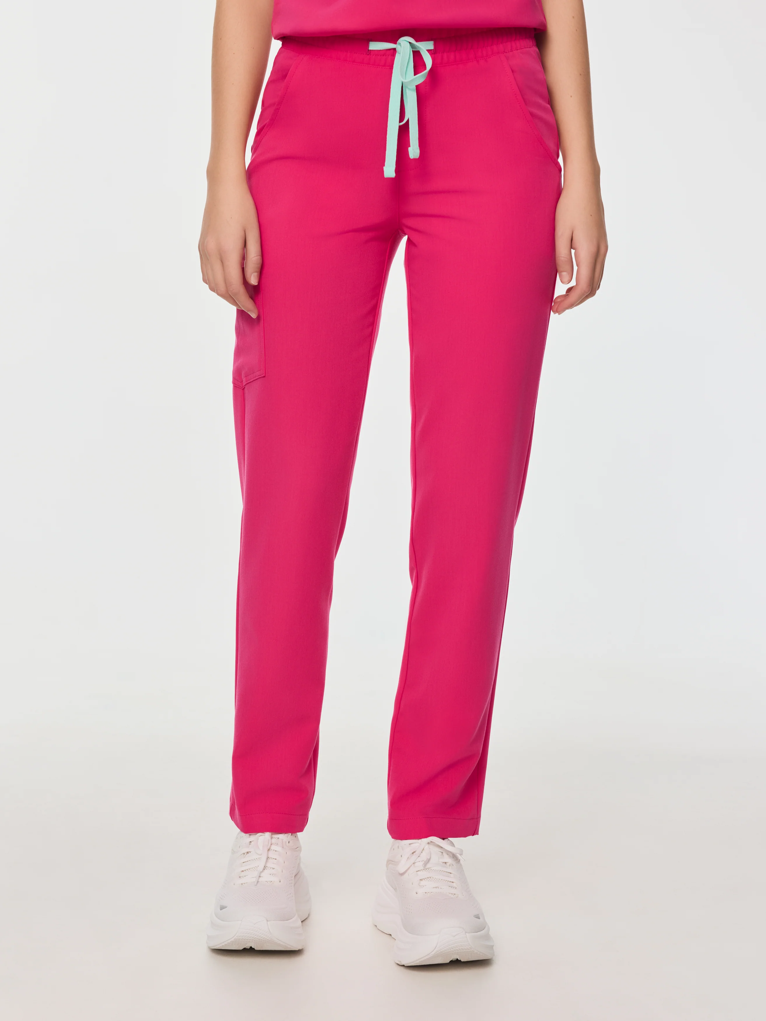 JULIETA RE-GARDE™ - PINK CRUSH - Straight Cut Scrub Pants - SILVADUR™ - Image 3