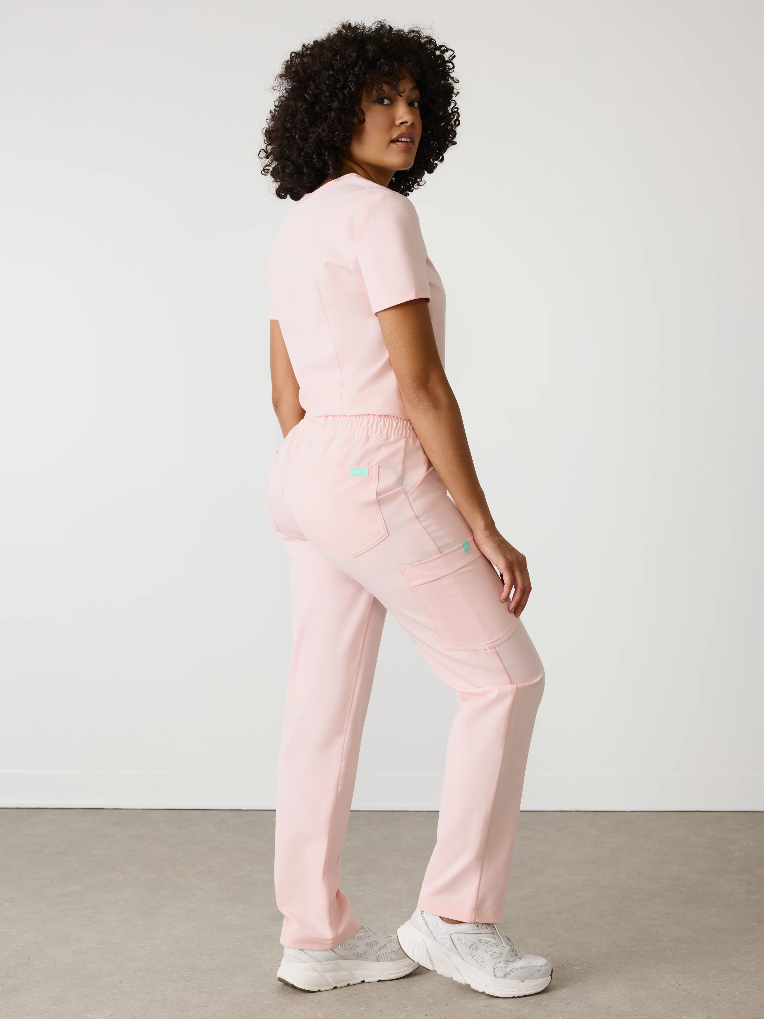 JULIETA RE-GARDE™ - ROSE QUARTZ - Straight Cut Scrub Pants - SILVADUR™ - Image 4