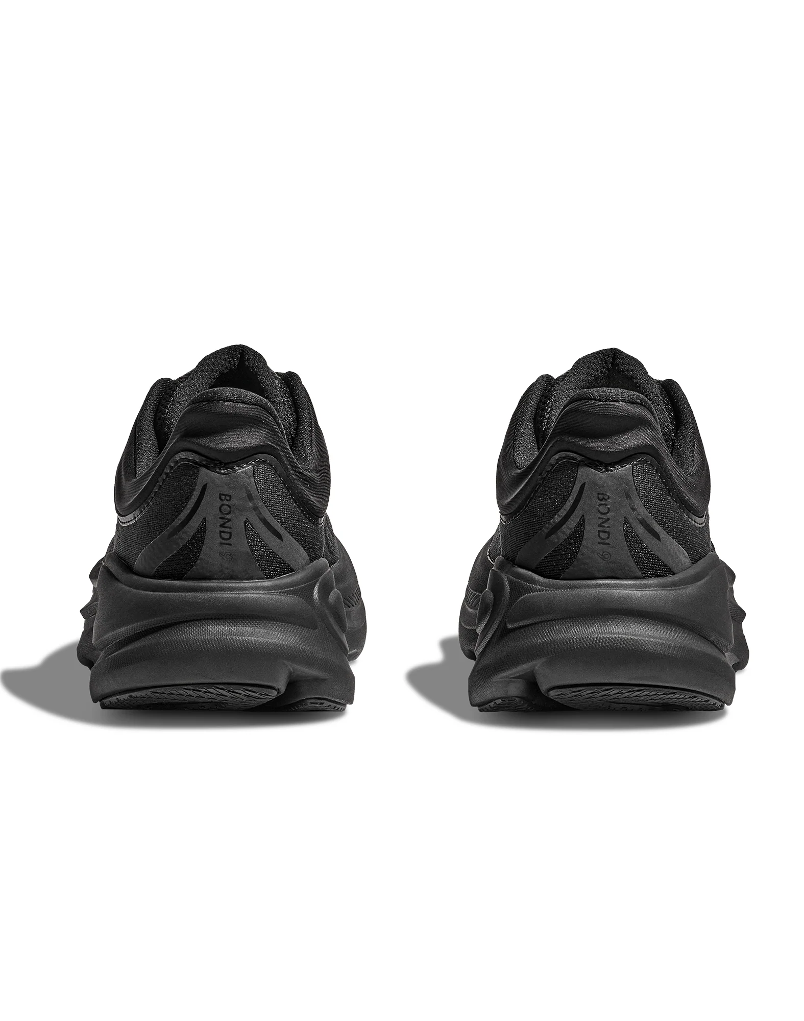 Men's Hoka Bondi 9 Black / Black - Image 4