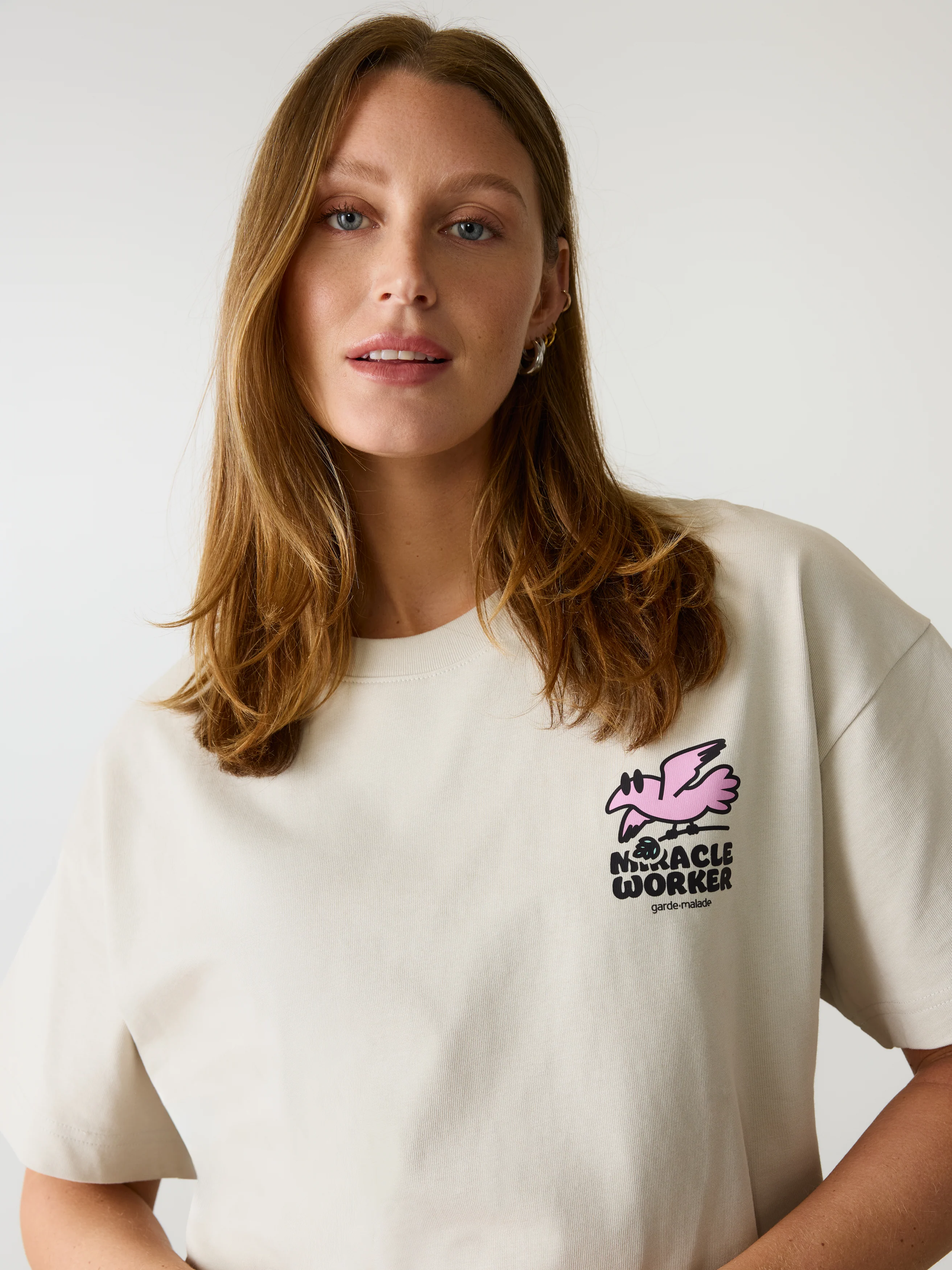 Oversized T-Shirt Unisexe - Miracle Worker - Image 3