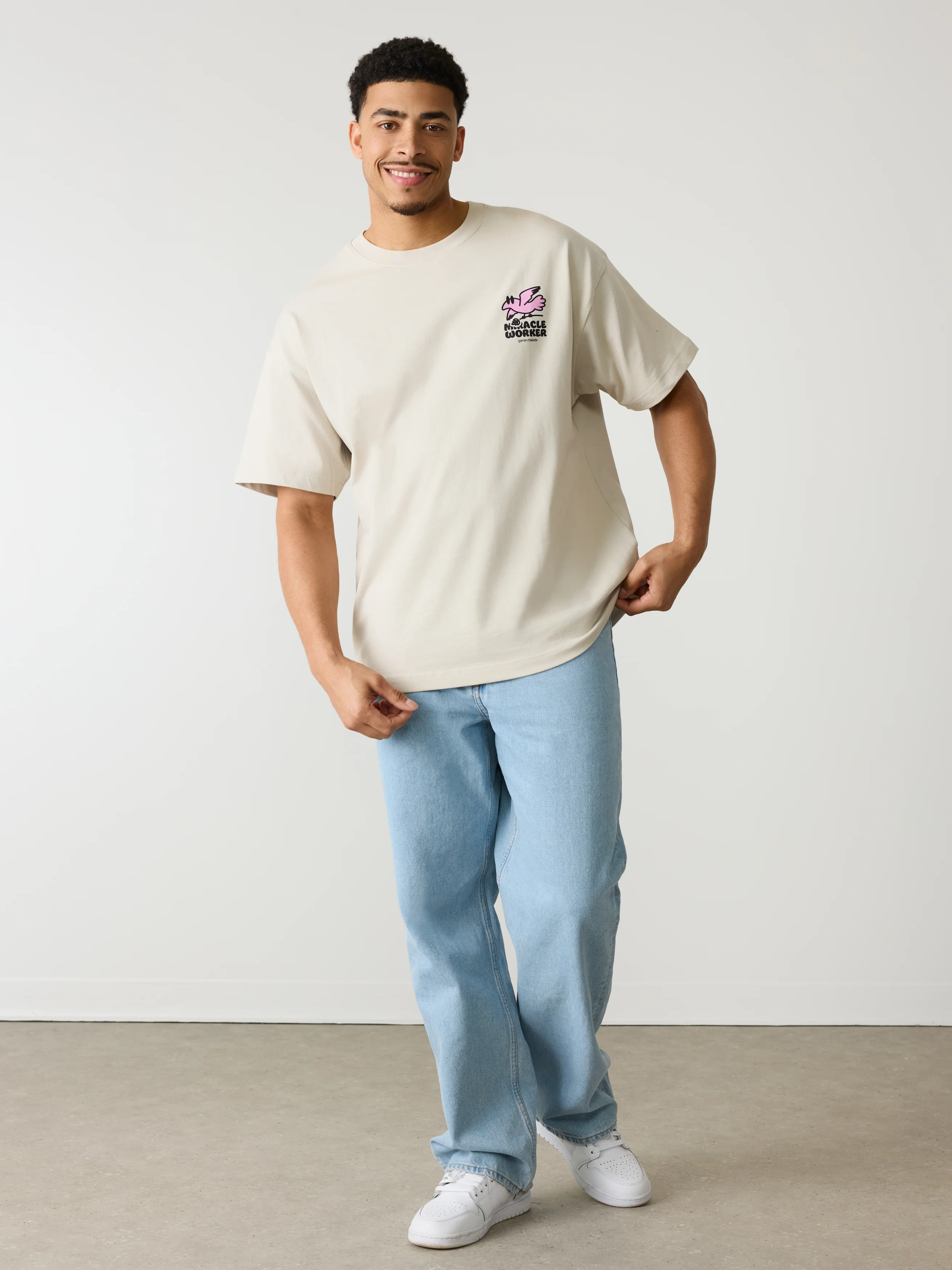 Oversized T-Shirt Unisexe - Miracle Worker - Image 4