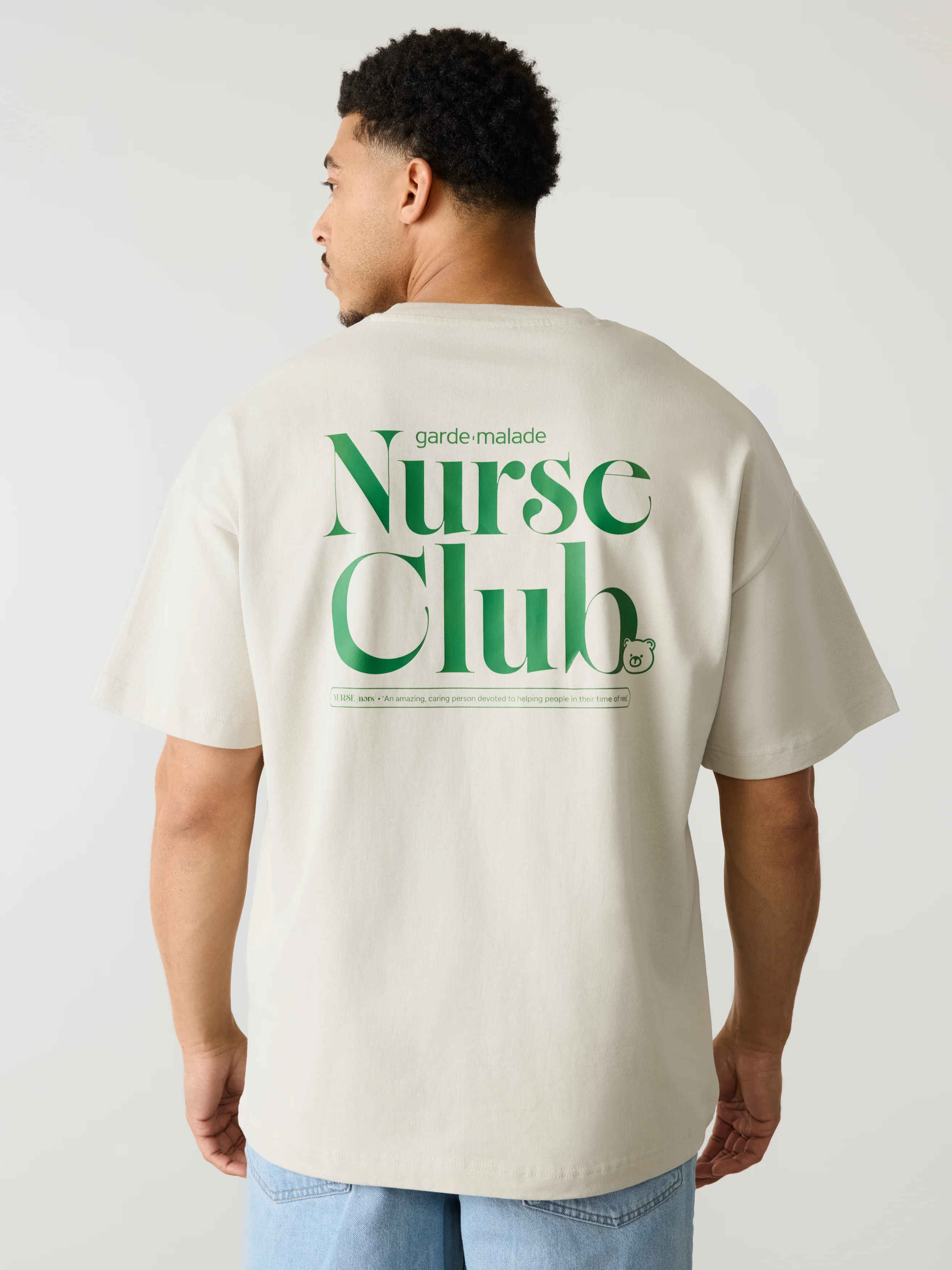 Oversized T-Shirt Unisexe - Nurse Club - Image 6