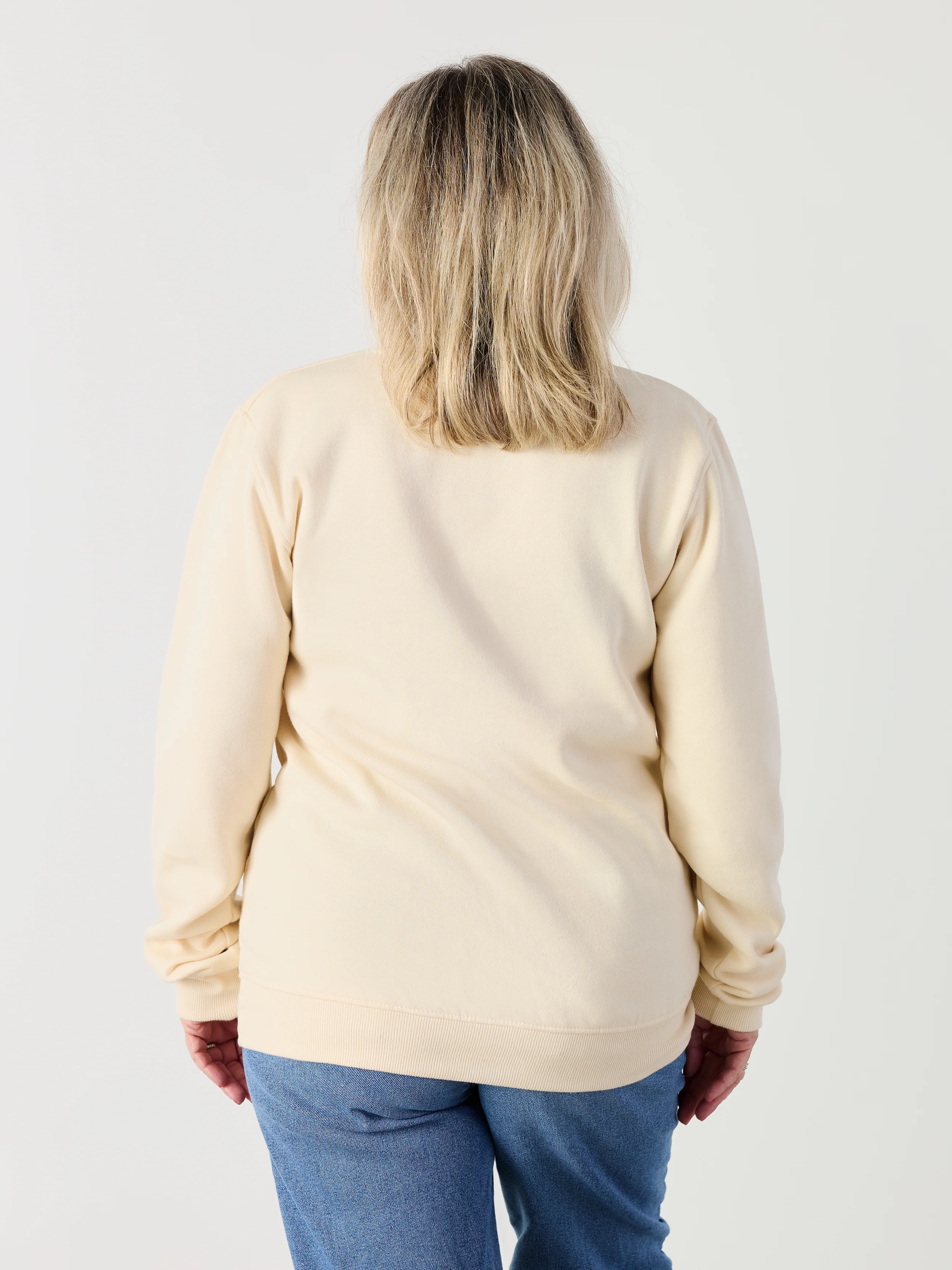 Pink it. Beat it - Crewneck Crème - Image 4