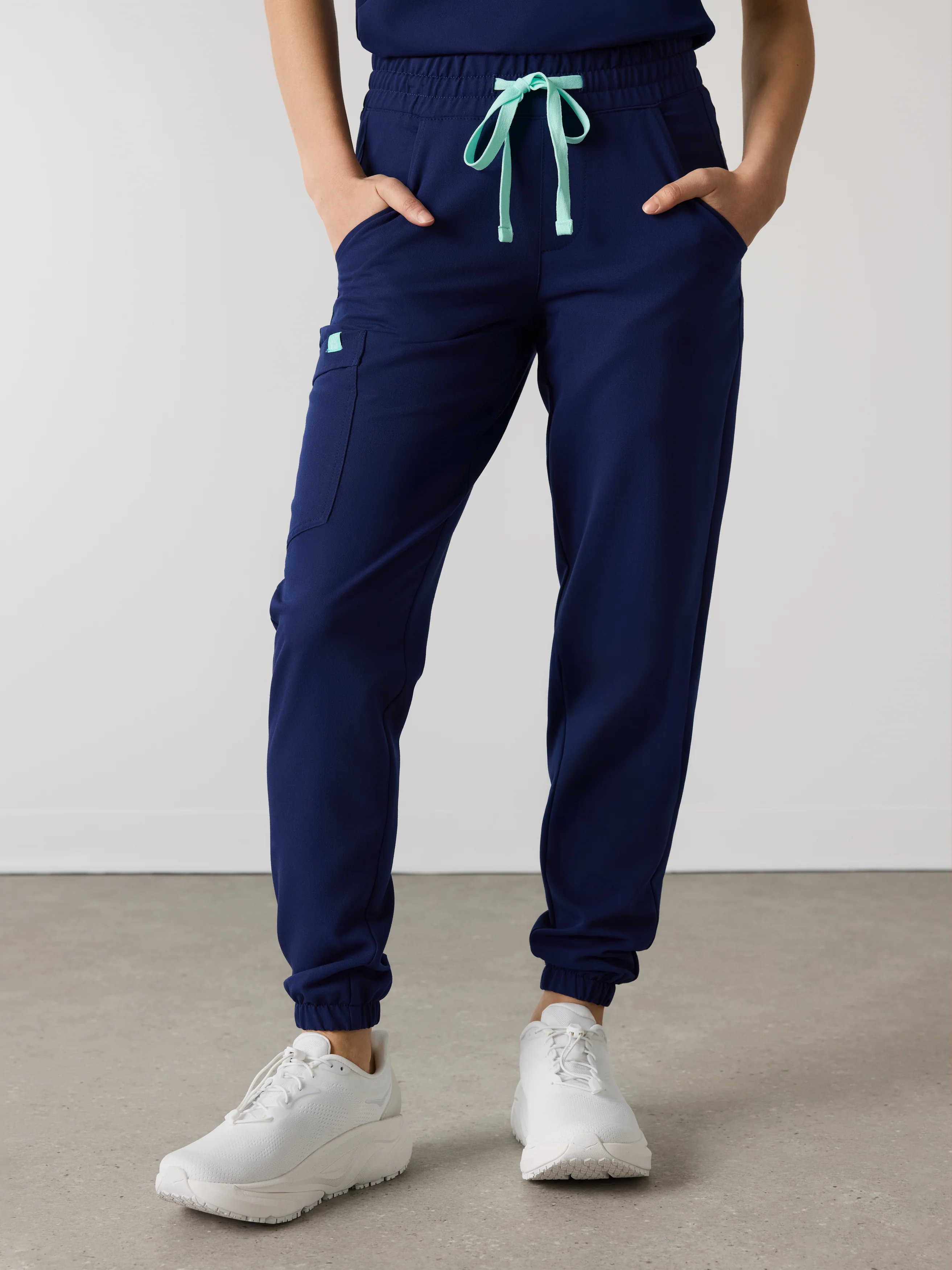 ROSIE RE-GARDEâ„¢ - MODERN NAVY - Jogger Scrub Pants - SILVADURâ„¢ - Image 2