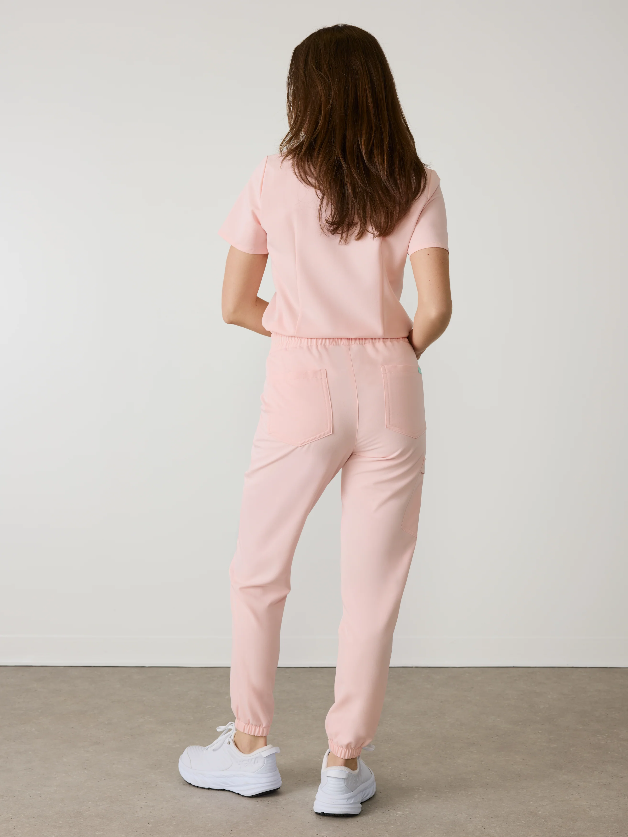 ROSIE RE-GARDE™ - ROSE QUARTZ - Jogger Scrub Pants - SILVADUR™ - Image 4