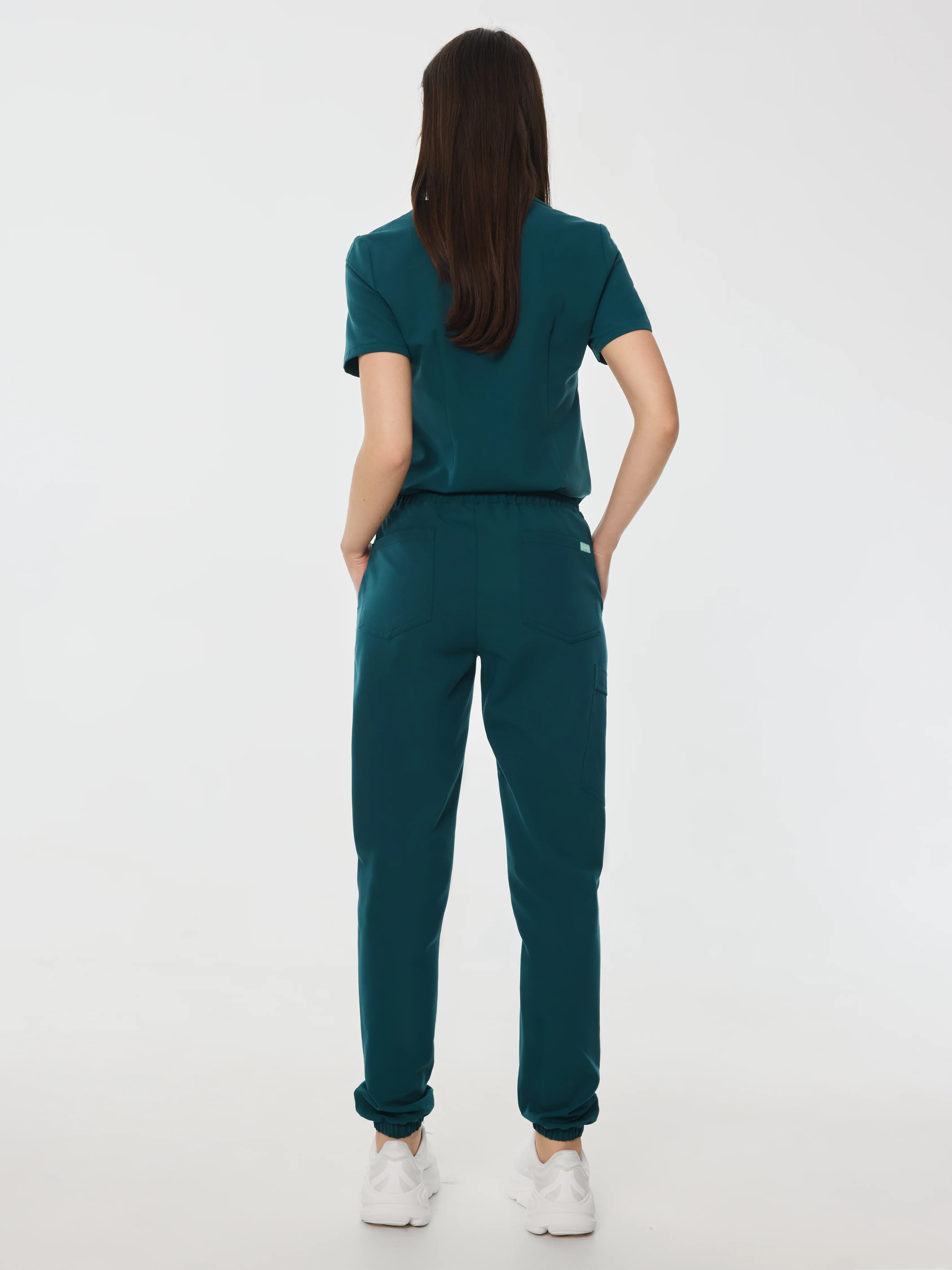 ROSIE RE-GARDE™ - TEAL - Jogger Scrub Pants - SILVADUR™ - Image 4