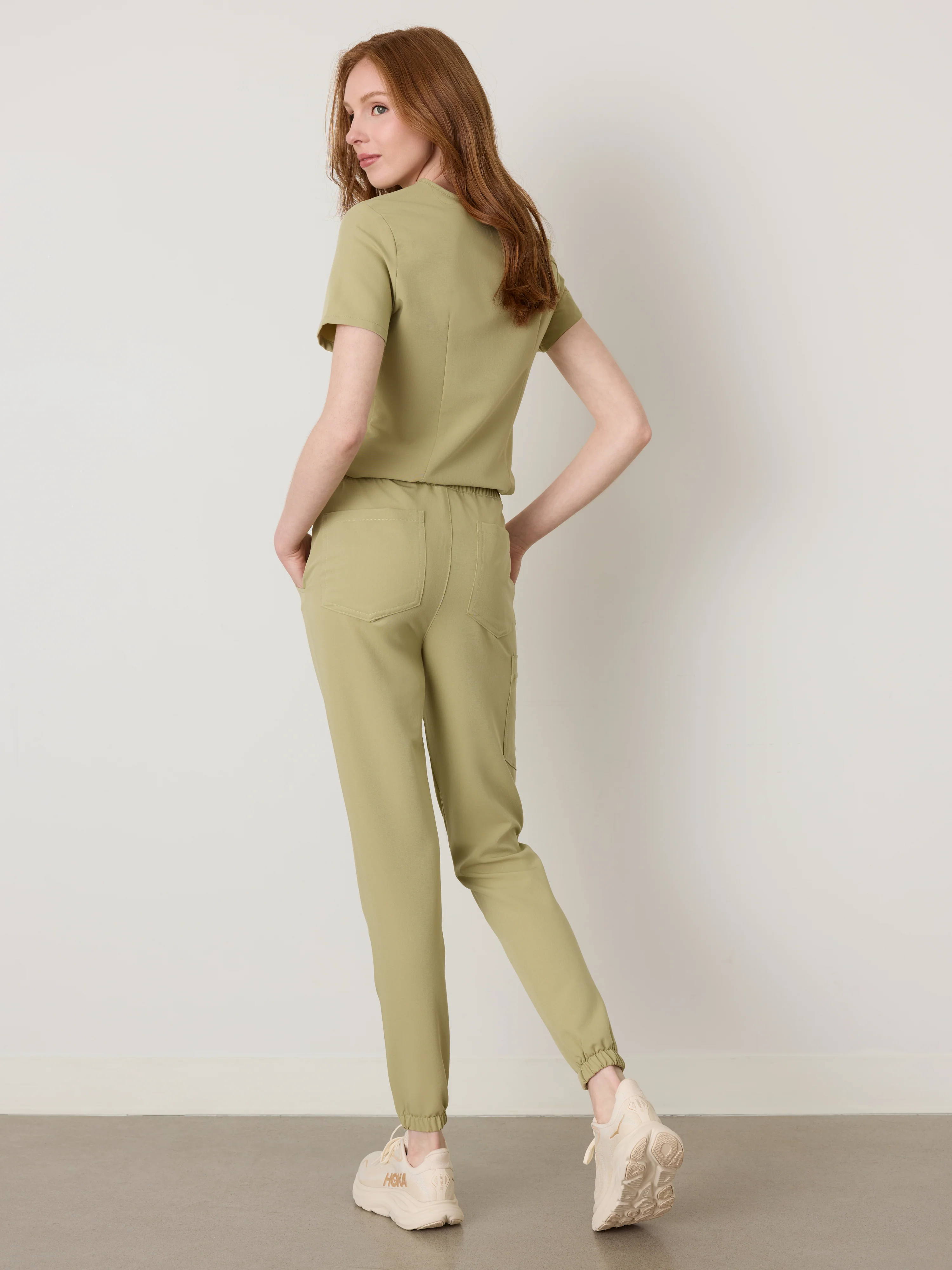 ROSIE RE-GARDE™ - SAGE - Jogger Scrub Pants - SILVADUR™ - Final Sale - Image 4