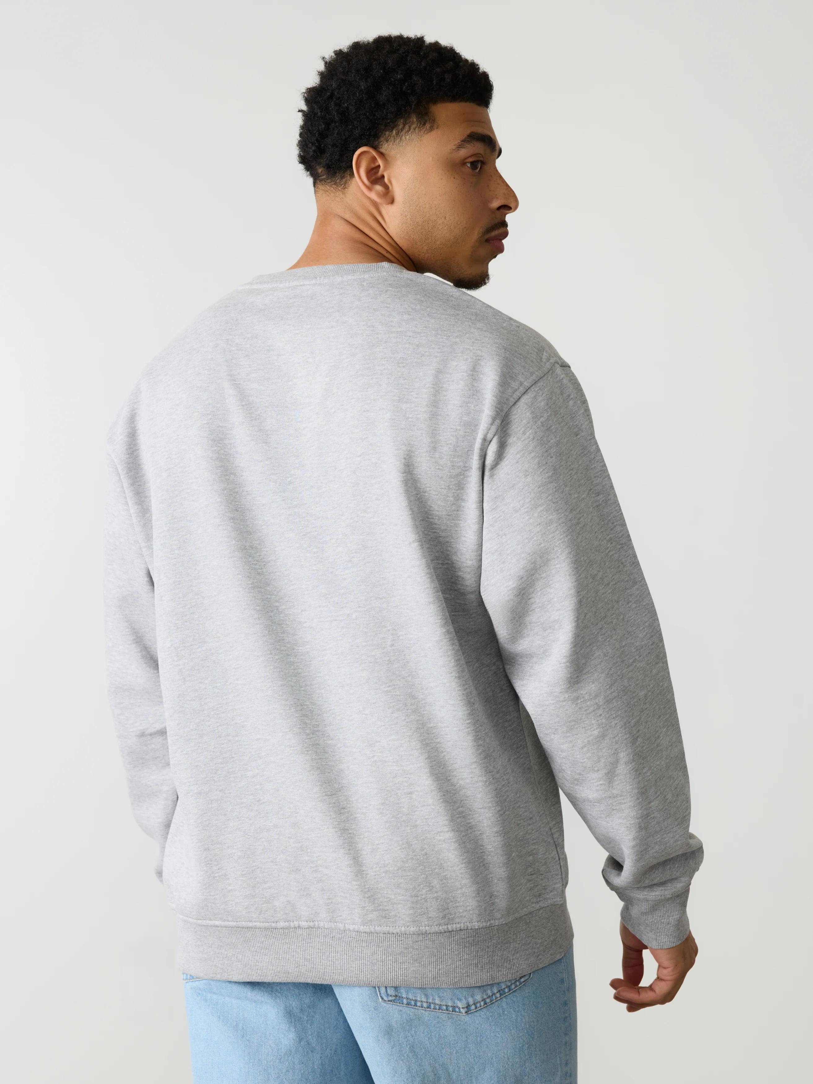 Saving Lives Is My Cardio - Crewneck Heather Grey - Image 6