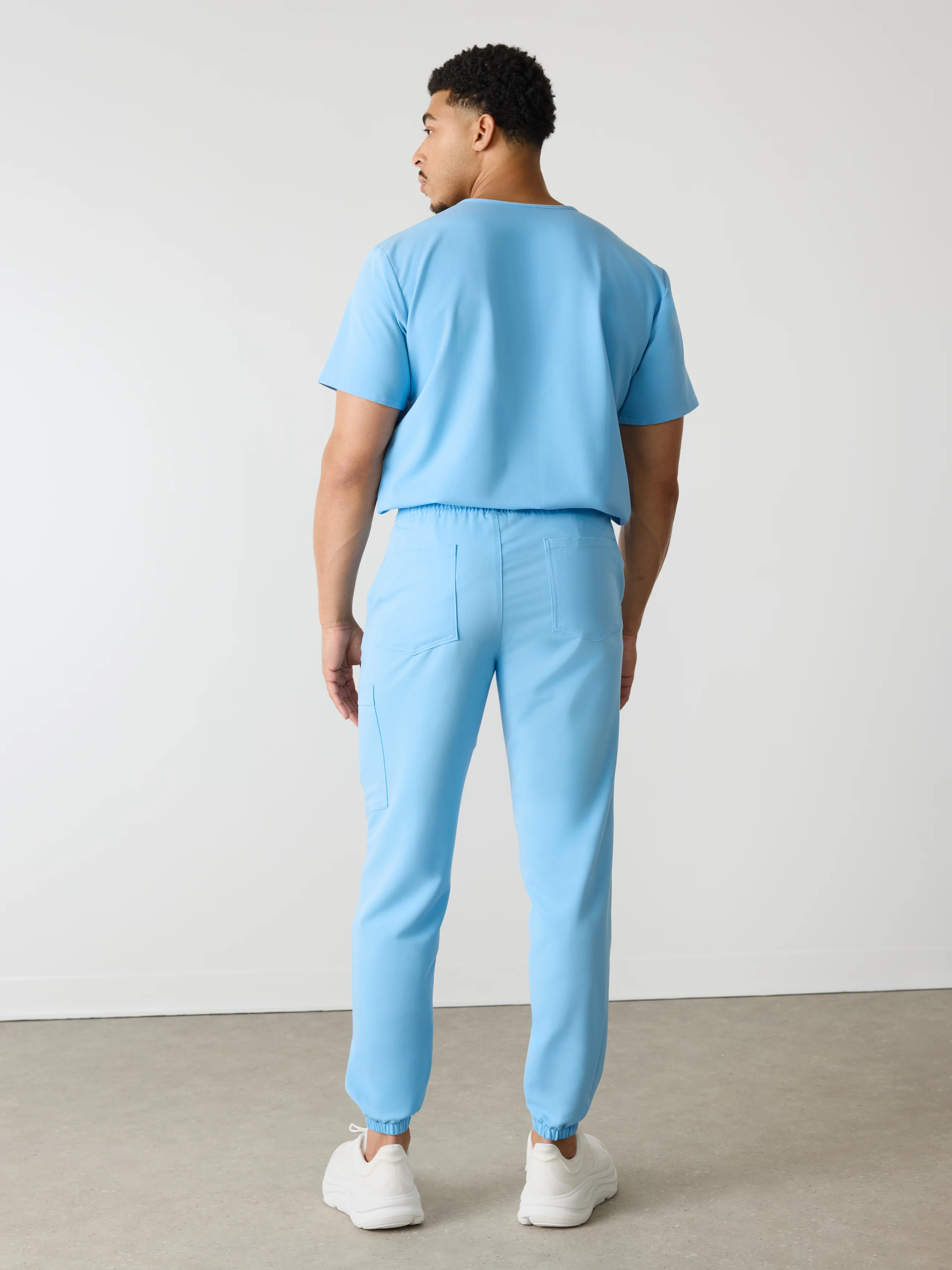 WILLIAM RE-GARDE™ - CLASSIC BLUE - Men's Jogger Pants - SILVADUR™ - Image 4