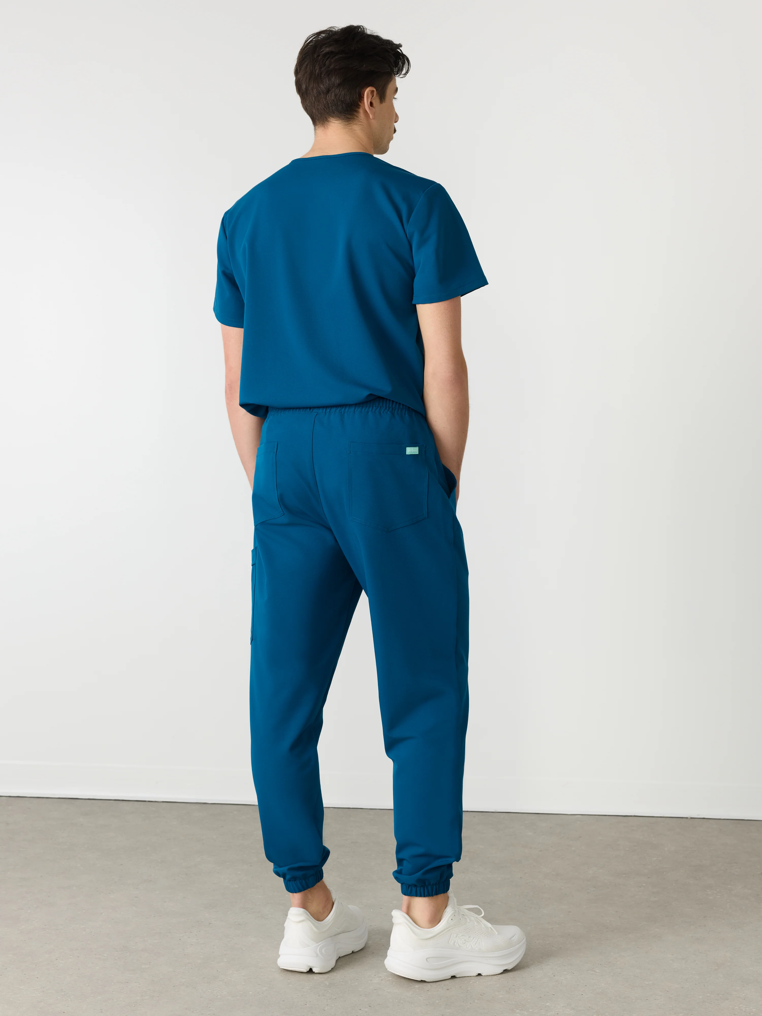 WILLIAM RE-GARDE™ - OPAL BLUE - Men's Jogger Pants - SILVADUR™ - Image 4