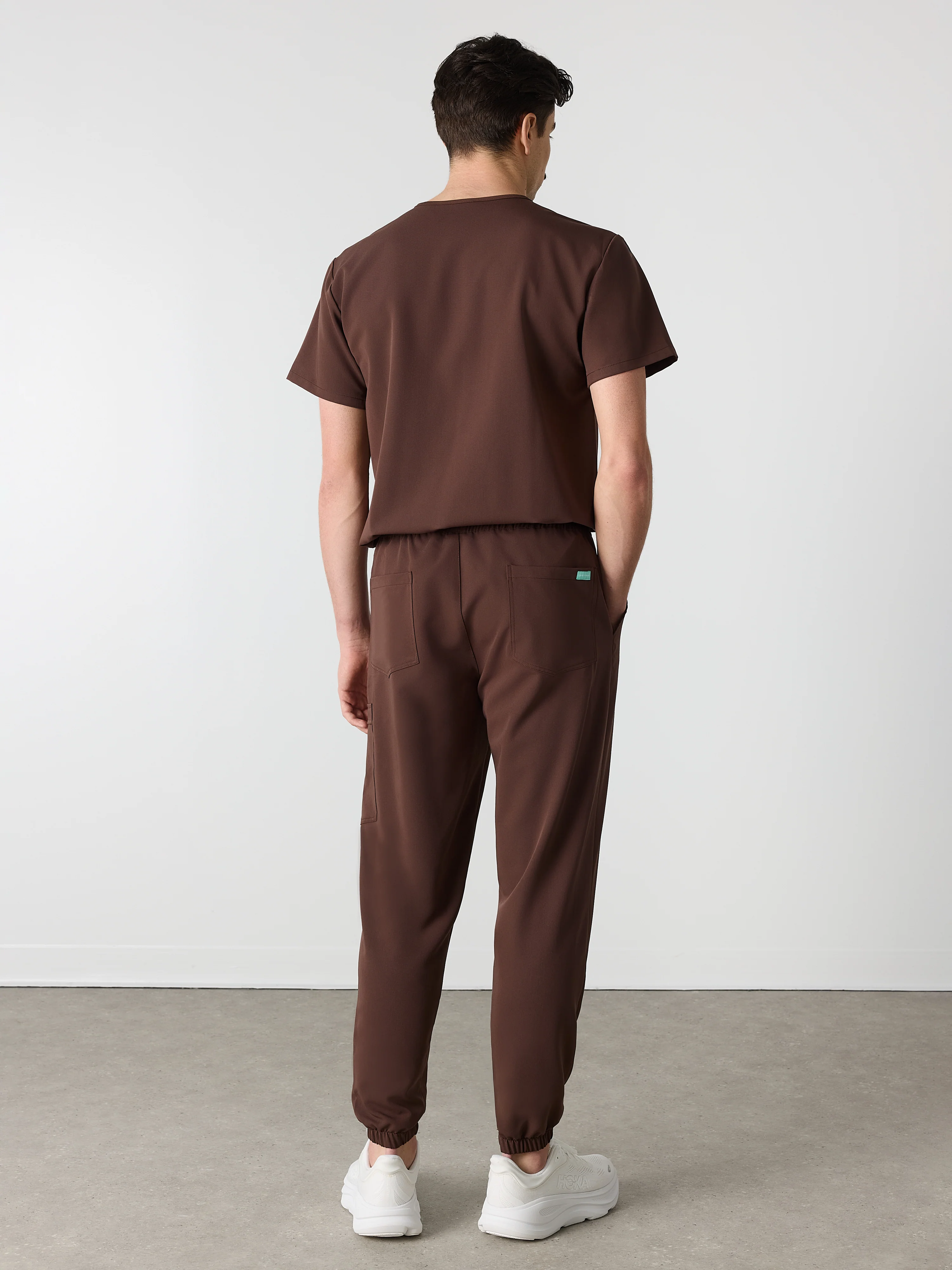 WILLIAM RE-GARDE™ - CHOCOLATE - Men's Jogger Pants - SILVADUR™ - Image 4