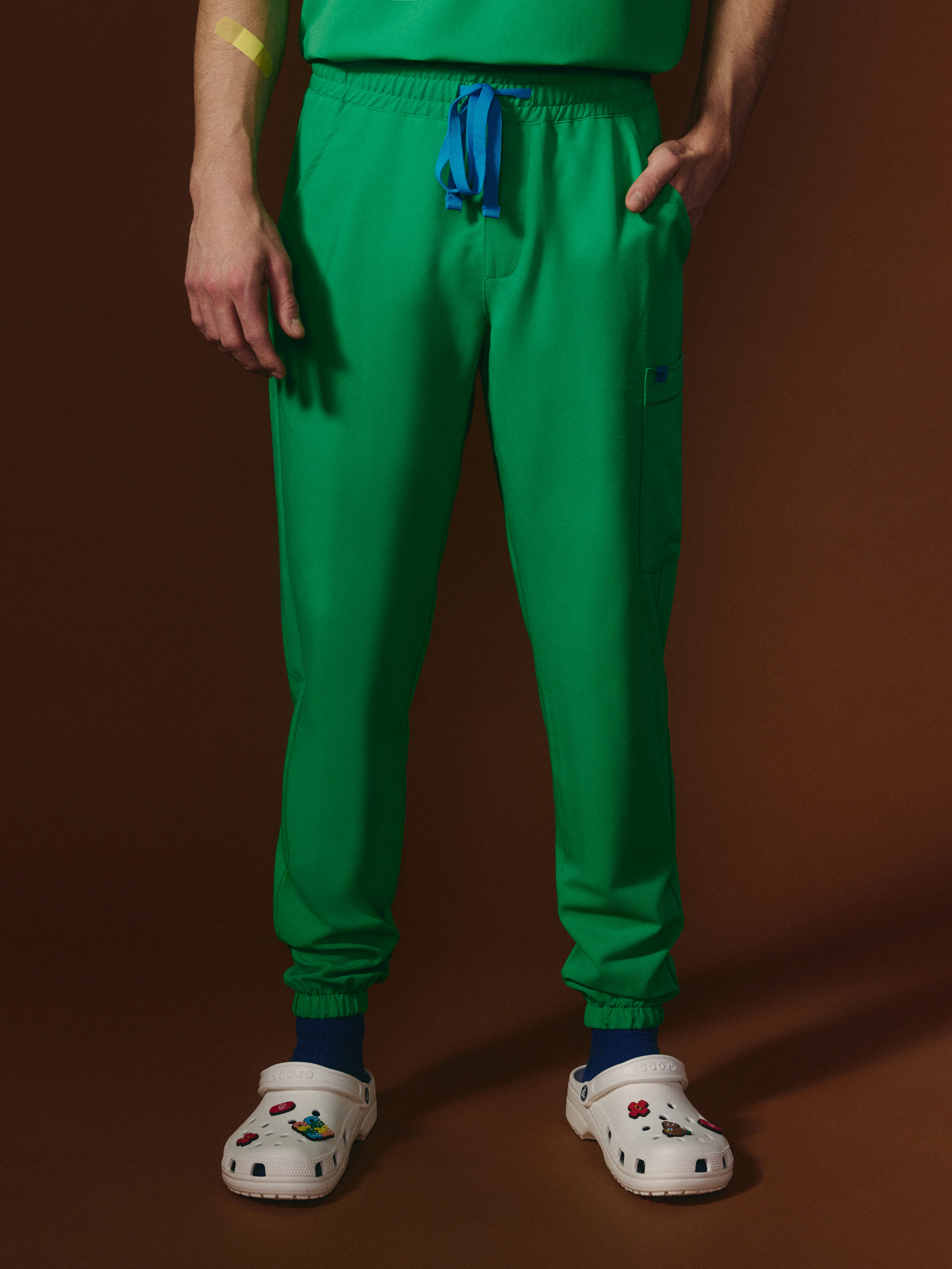WILLIAM RE-GARDE™ - G-M x PONY GREEN - Men's Jogger Pants - SILVADUR™ - Image 2