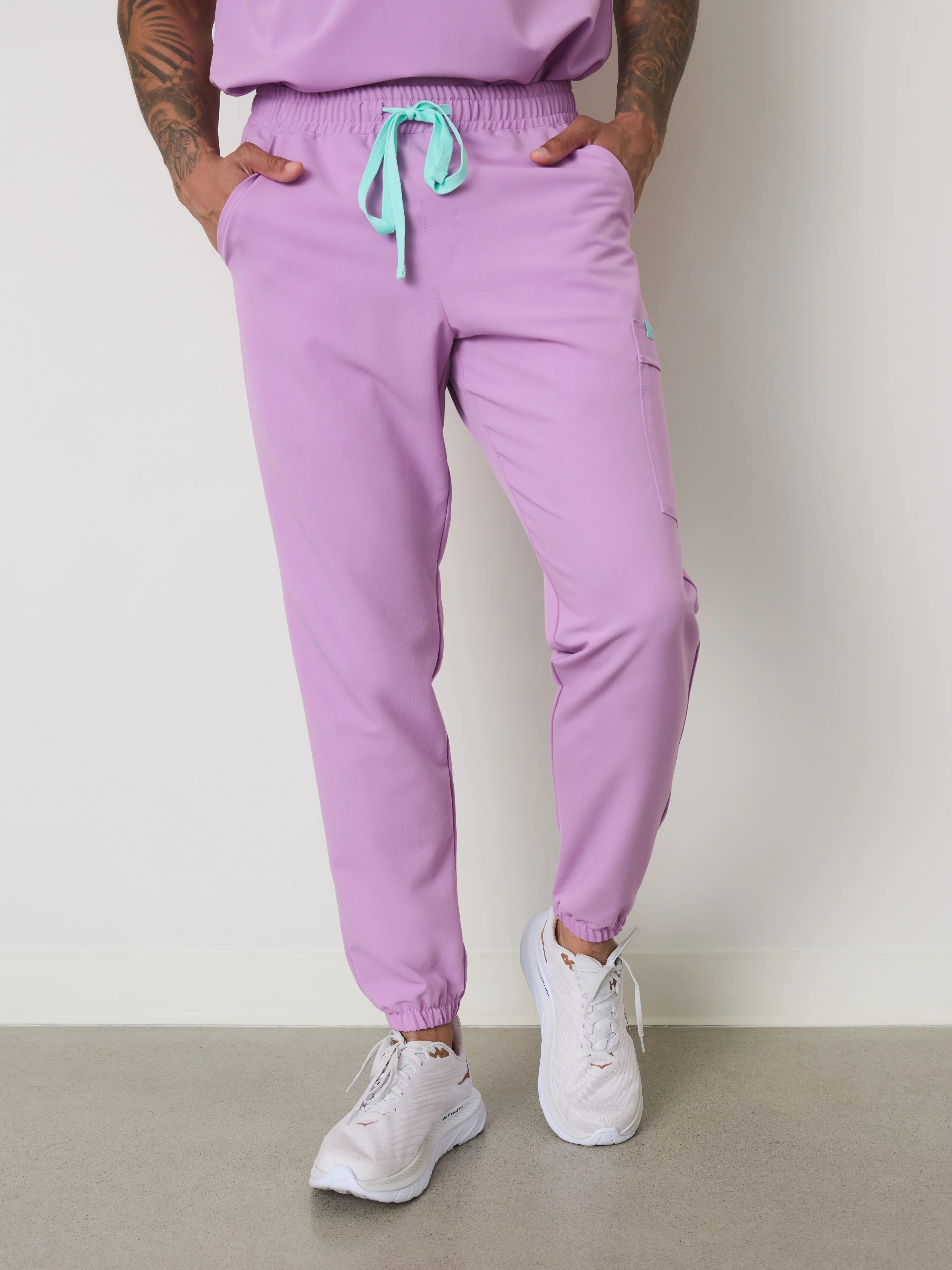 WILLIAM RE-GARDE™ - LILAC - Men's Jogger Pants - SILVADUR™ - Final Sale - Image 3