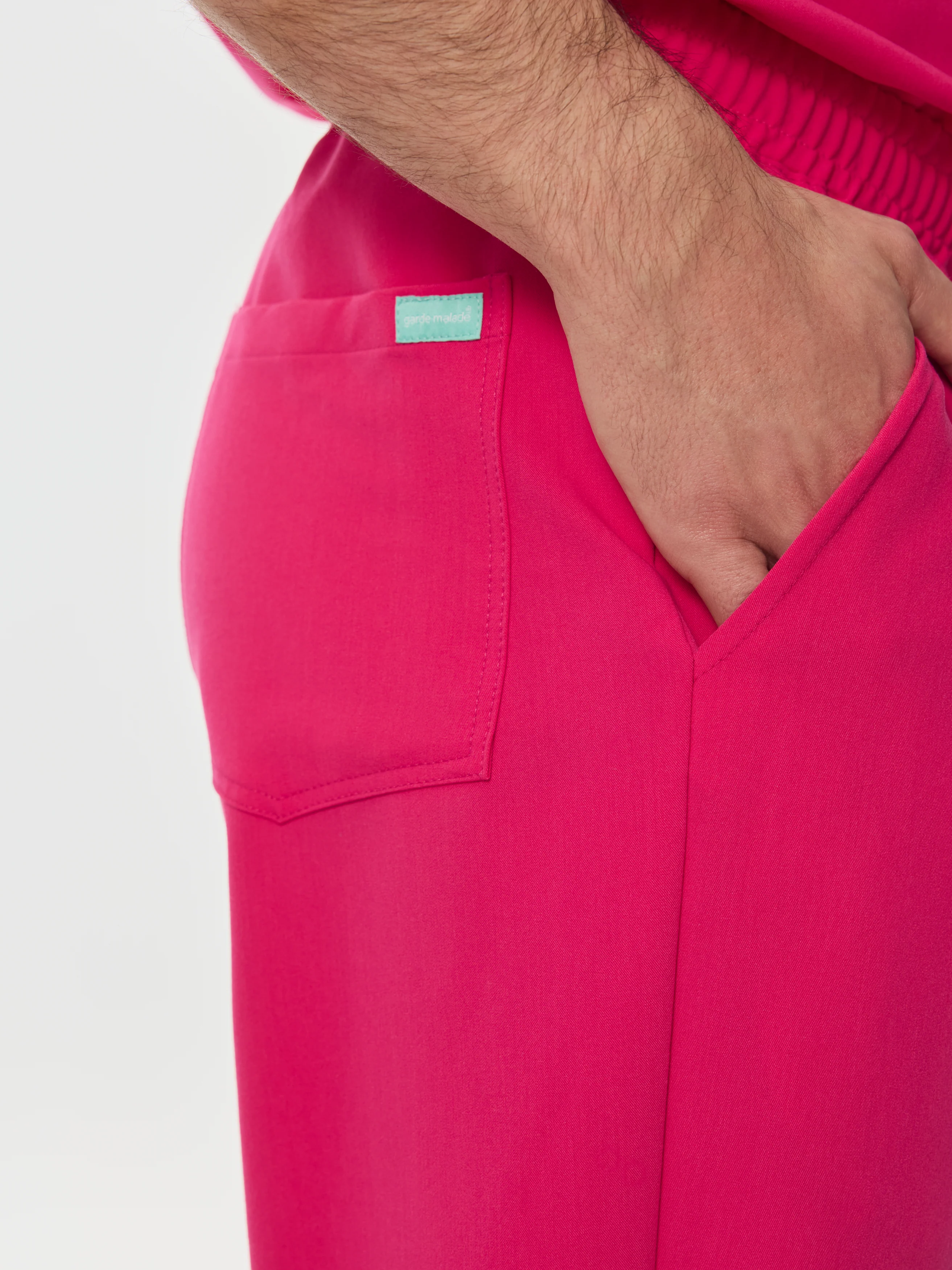 WILLIAM RE-GARDE™ - PINK CRUSH - Men's Jogger Pants - SILVADUR™ - Image 4