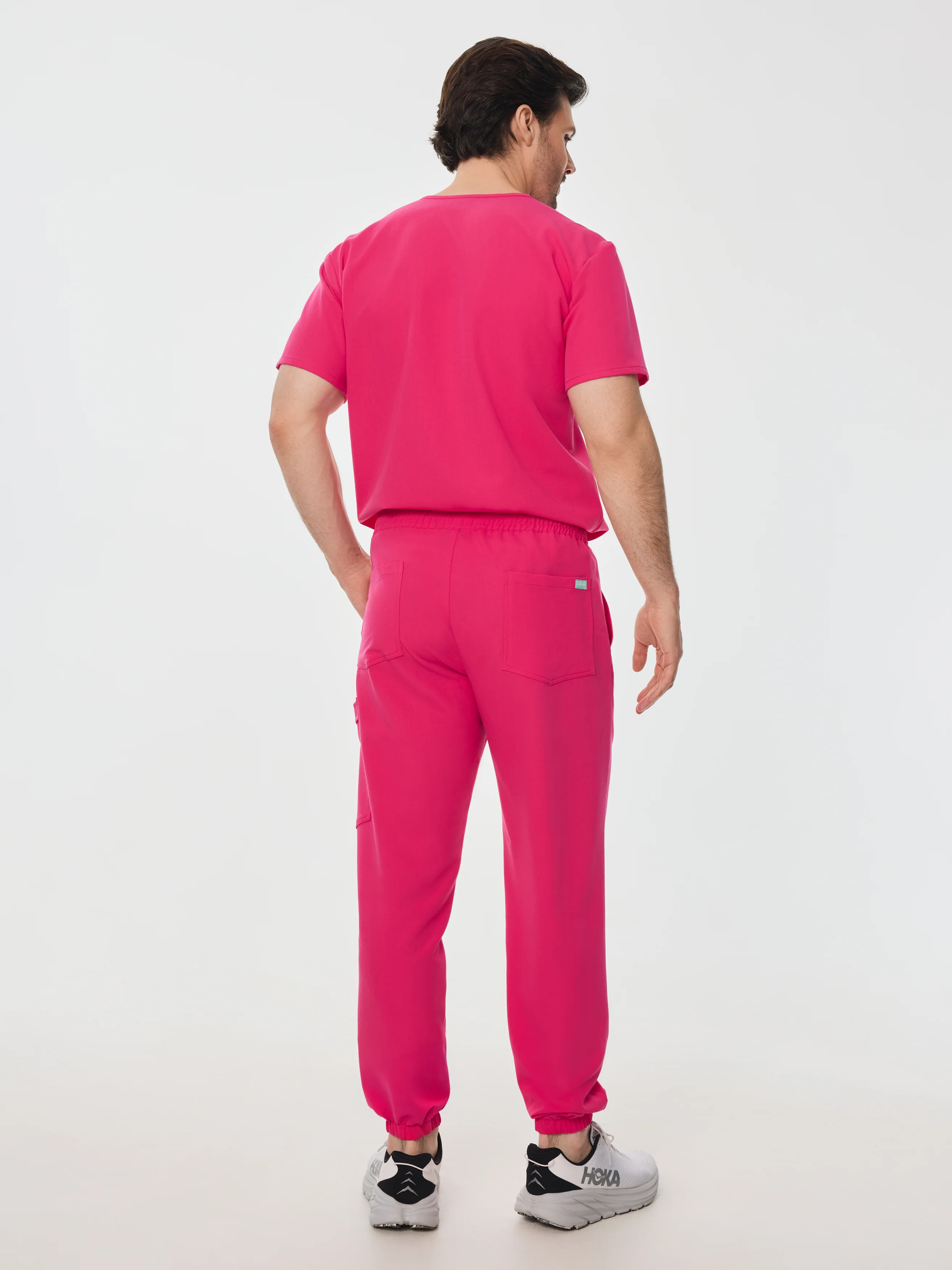 WILLIAM RE-GARDE™ - PINK CRUSH - Men's Jogger Pants - SILVADUR™ - Image 5