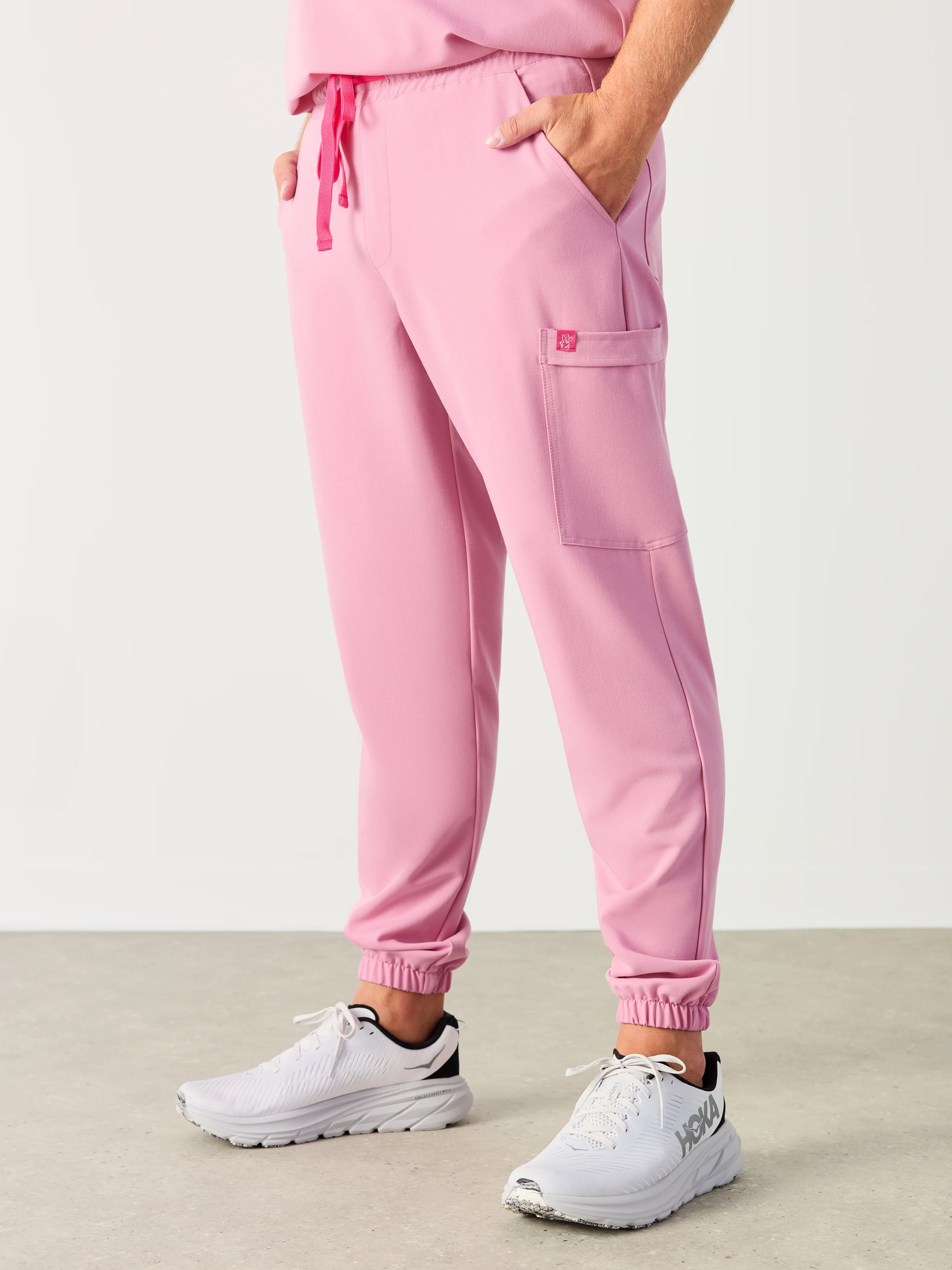 WILLIAM RE-GARDEâ„¢ - HOPEFUL PINK - Men's Jogger Pants - SILVADURâ„¢ - Final Sale - Image 2