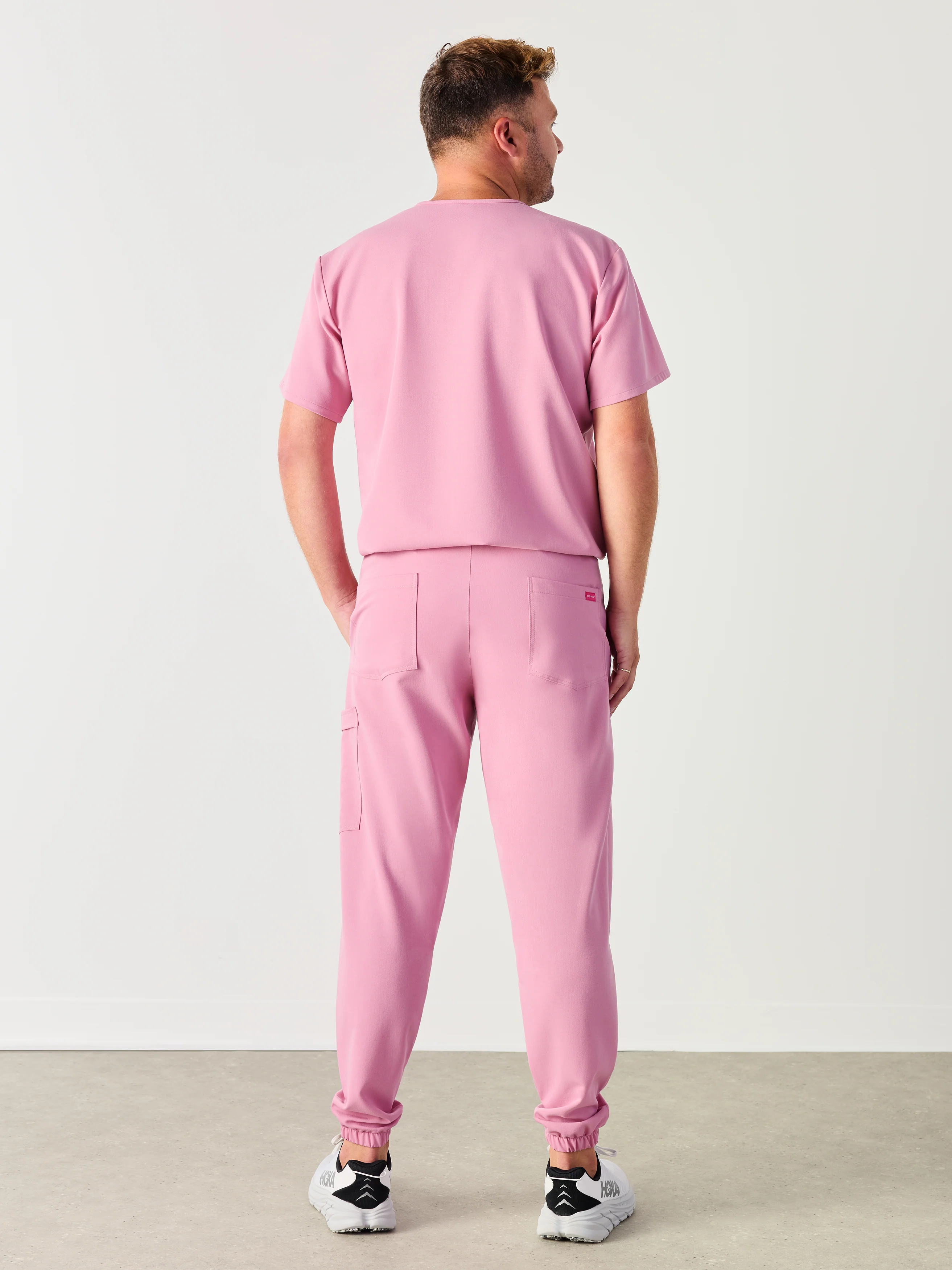 WILLIAM RE-GARDEâ„¢ - HOPEFUL PINK - Men's Jogger Pants - SILVADURâ„¢ - Final Sale - Image 5