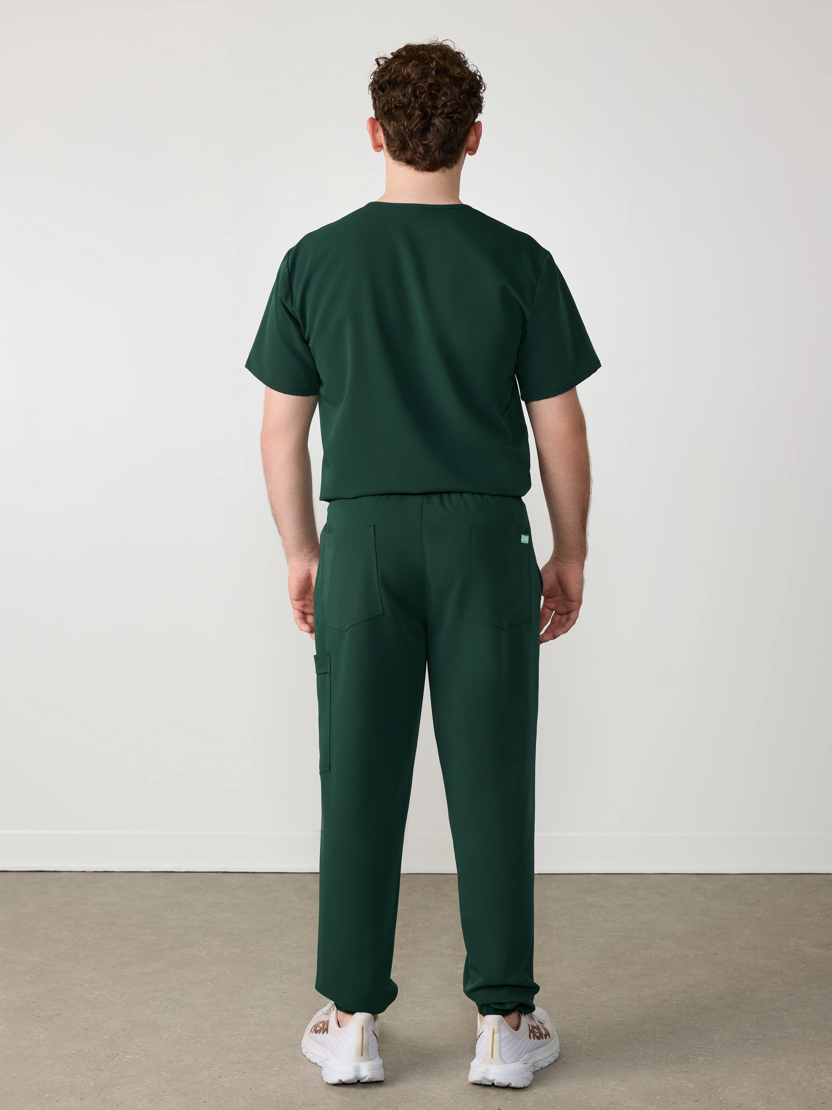 WILLIAM RE-GARDE™ - FOREST GREEN - Men's Jogger Pants - SILVADUR™ - Image 4