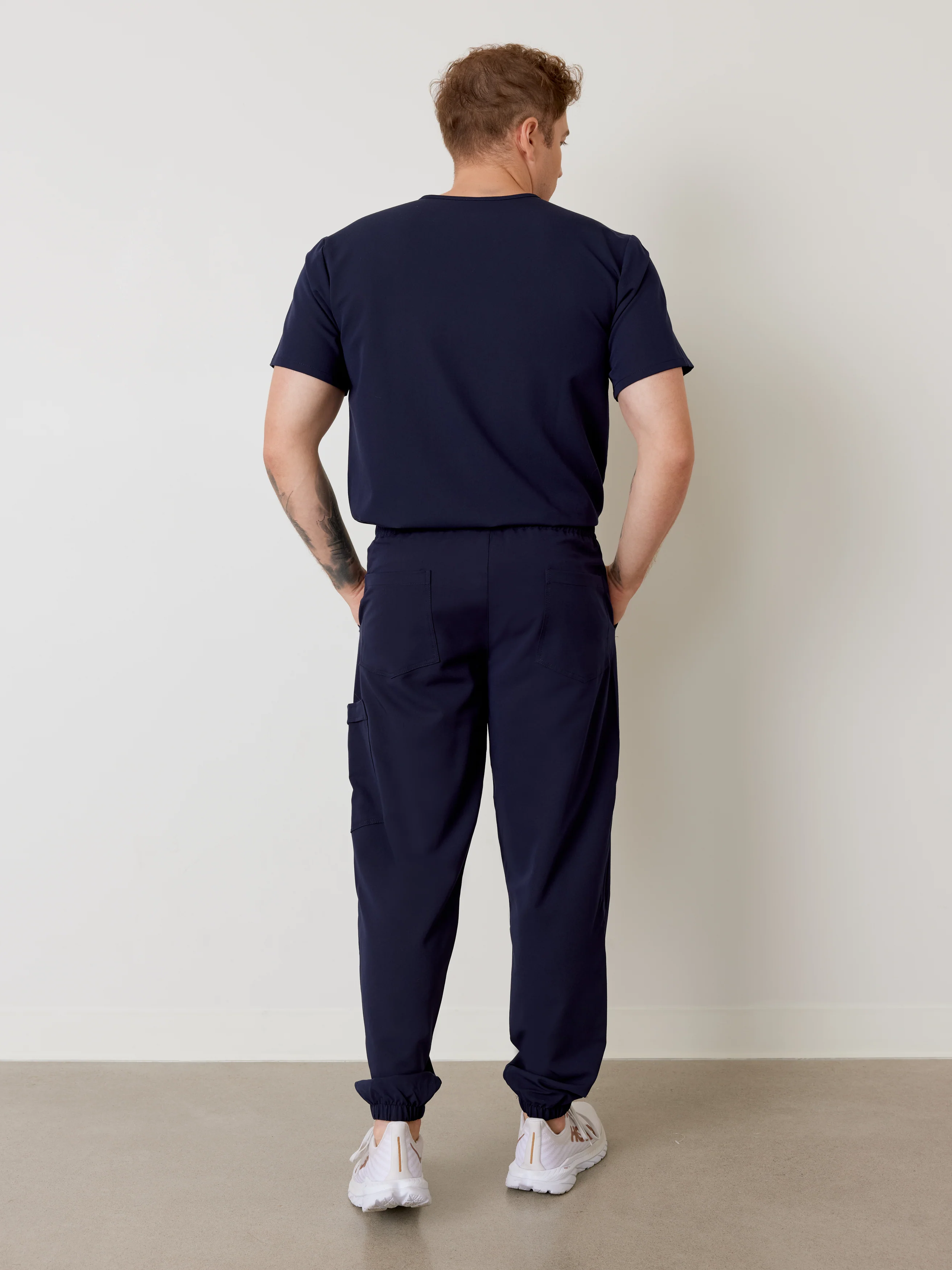 WILLIAM RE-GARDE™ - NAVY - Men's Jogger Pants - SILVADUR™ - Final Sale - Image 3