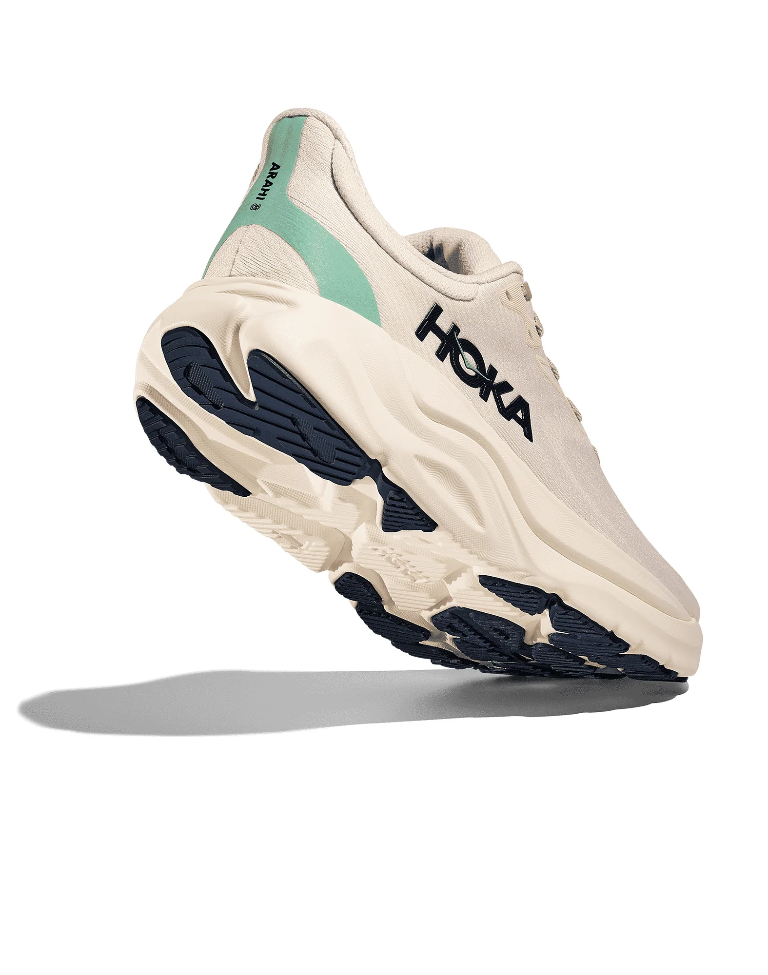 Women's Hoka Arahi 8 Rose Cream / Alabaster - Image 4