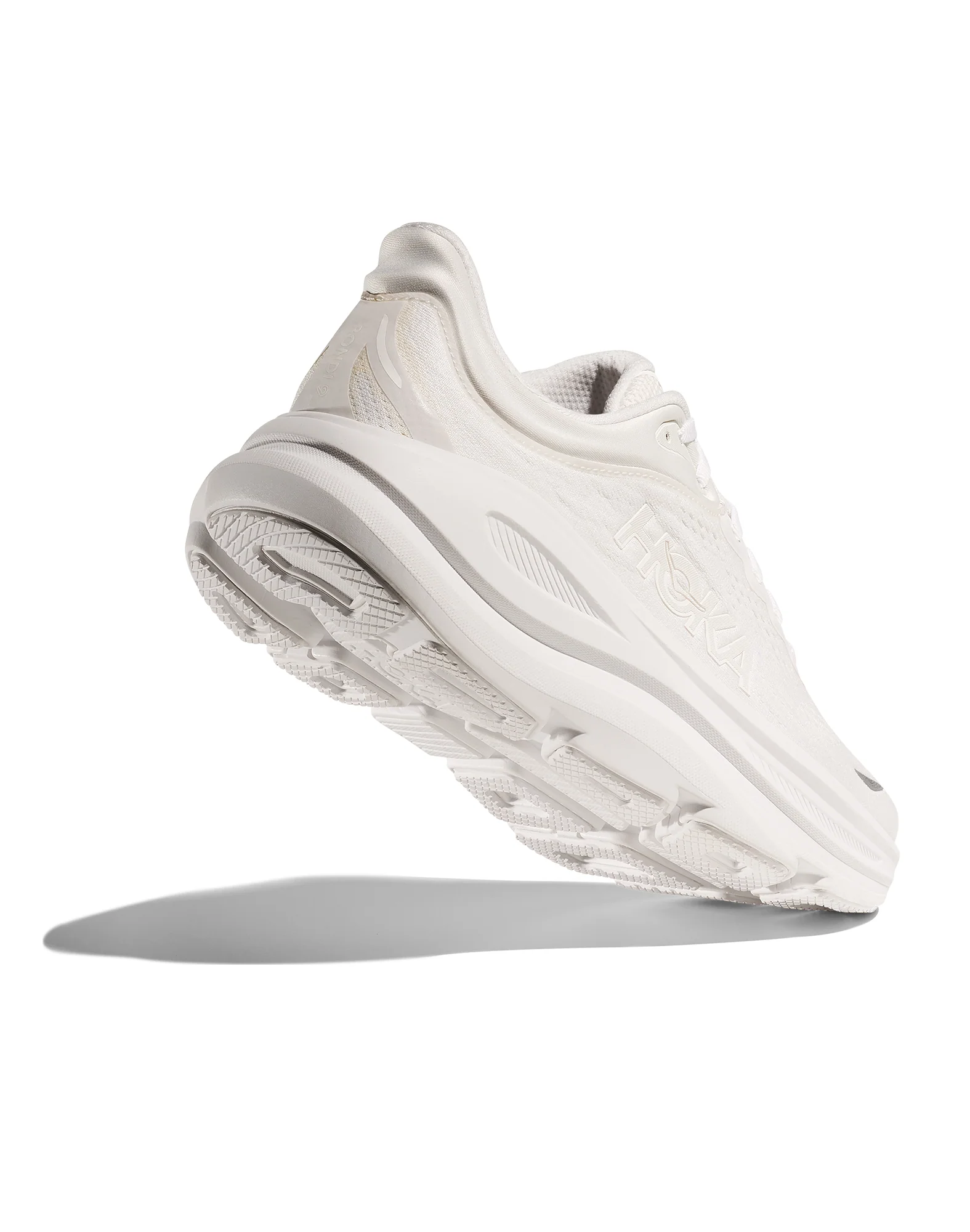Women's Hoka Bondi 9 White / White - Image 3