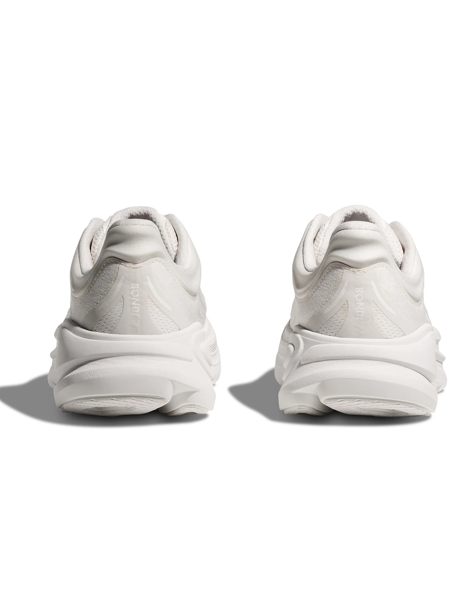 Women's Hoka Bondi 9 White / White - Image 4