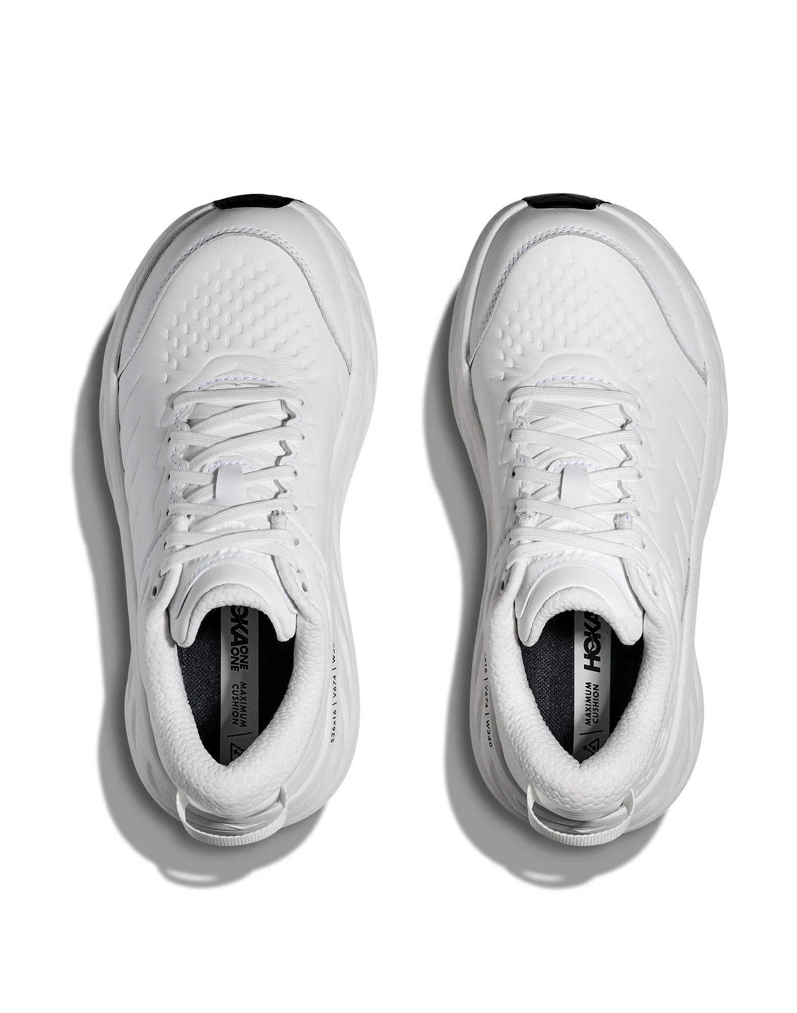Women's Hoka Bondi SR Frost / Frost - Image 2