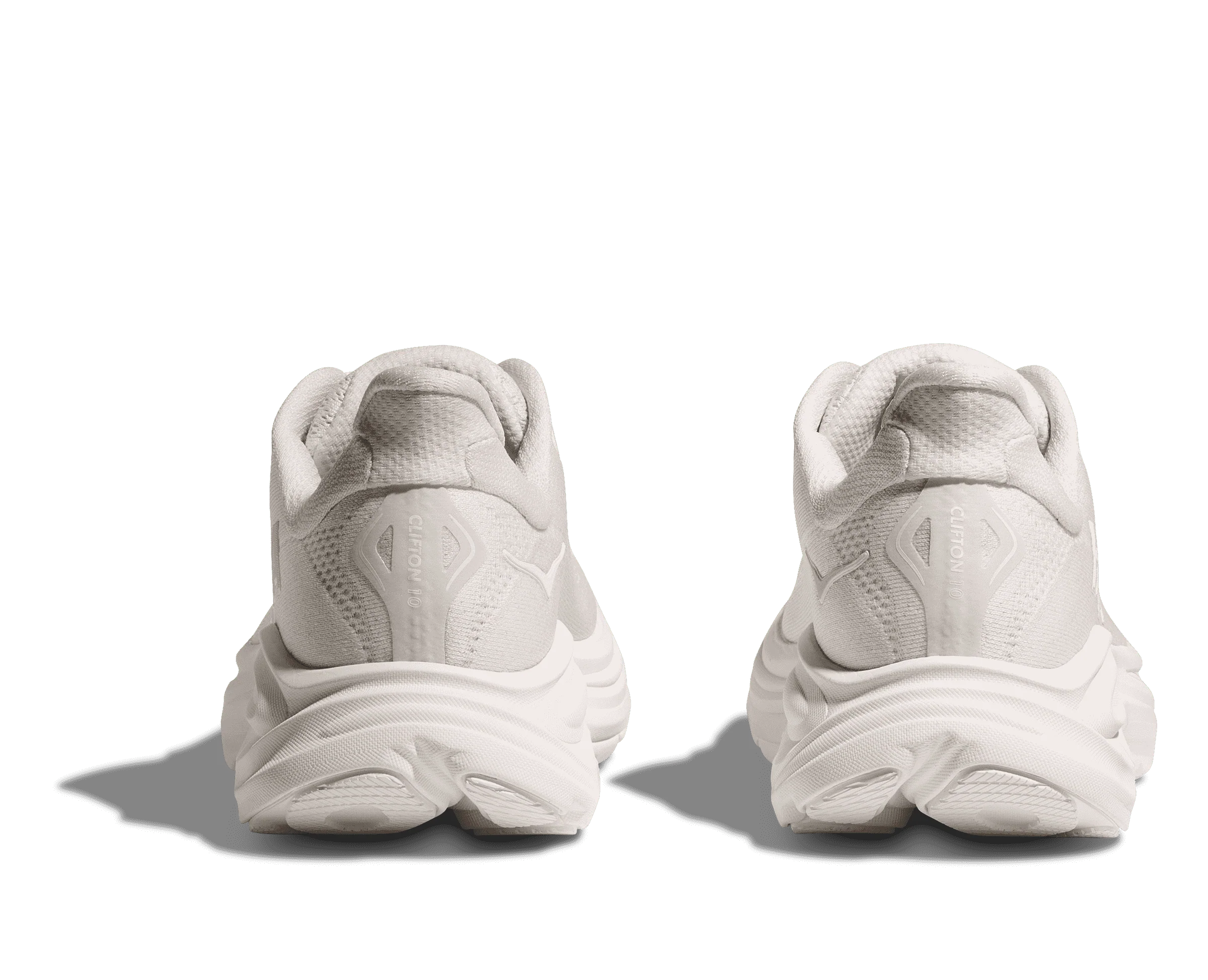 Women's Hoka Clifton 10 White / White - Final Sale - Image 3