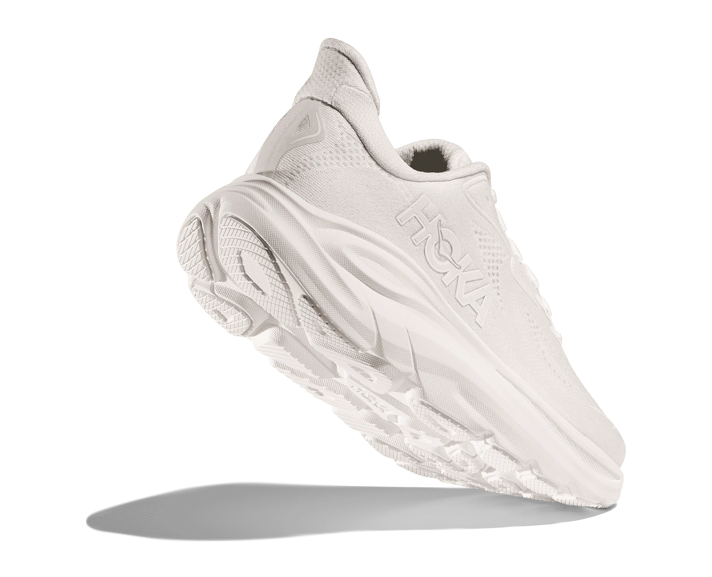 Women's Hoka Clifton 10 White / White - Final Sale - Image 4