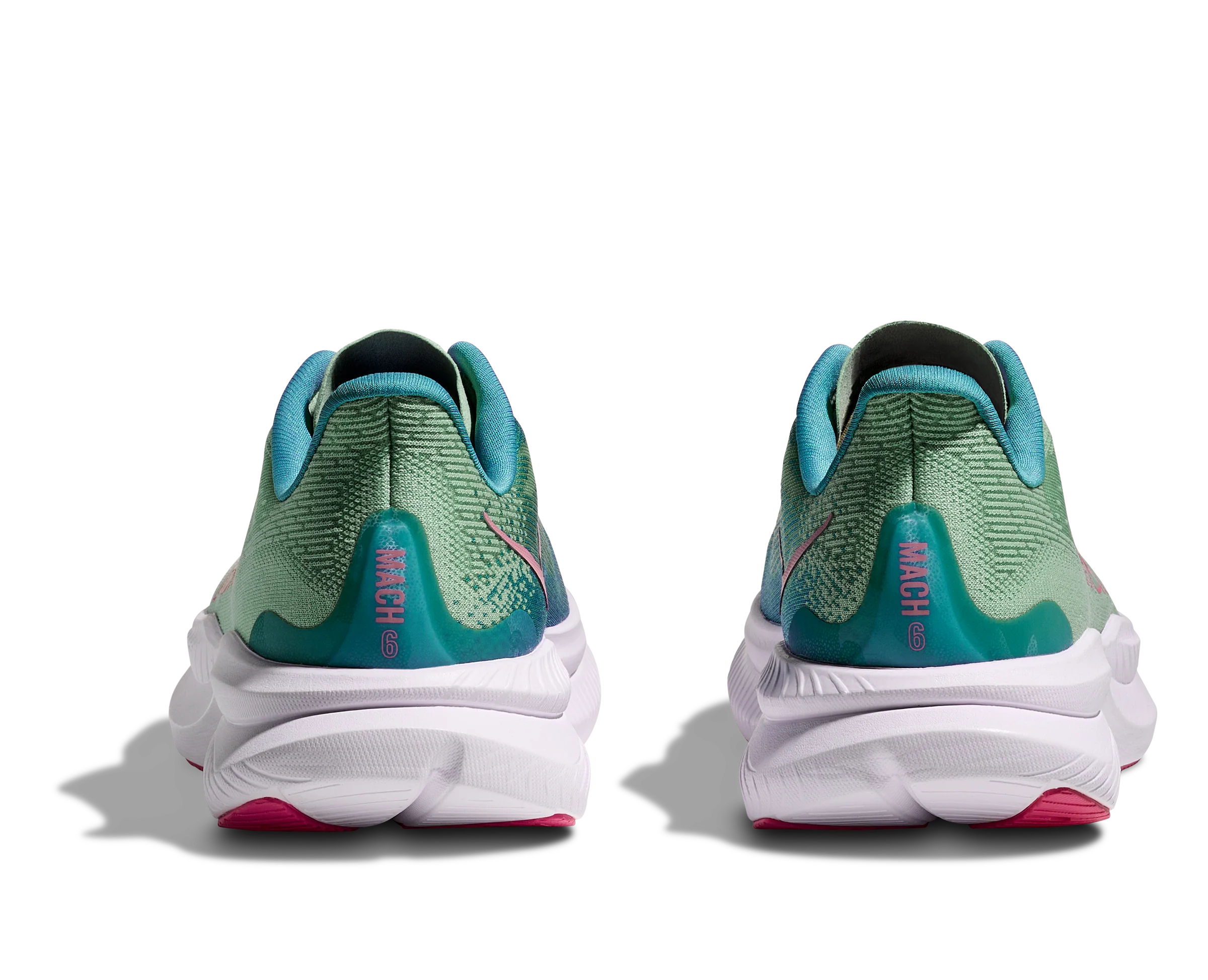 Women's Hoka Mach 6 Jadeite / Alpine Blue - Final Sale - Image 4