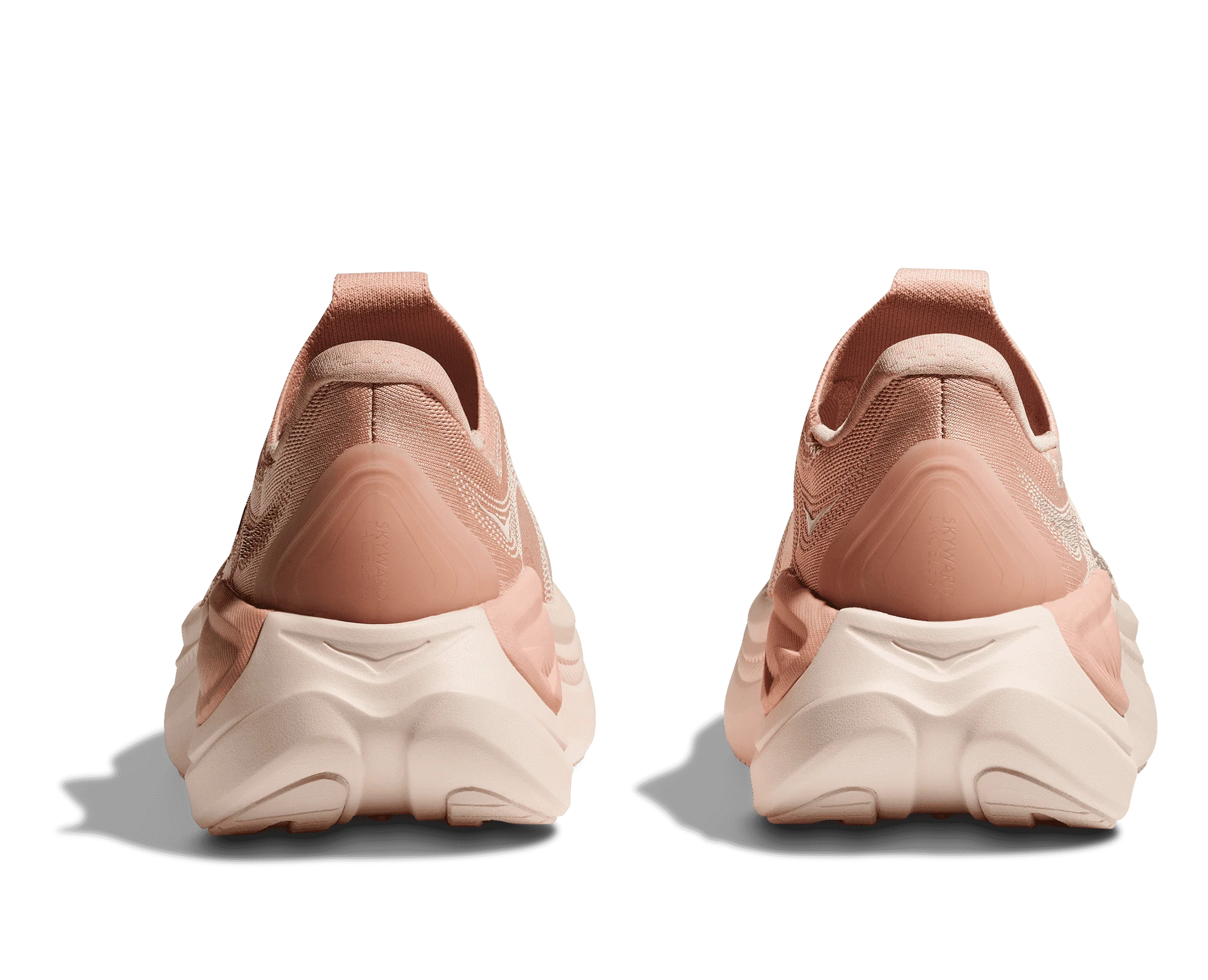 Women's Hoka Skyward Laceless Rose Latte / Rose Cream - Image 3